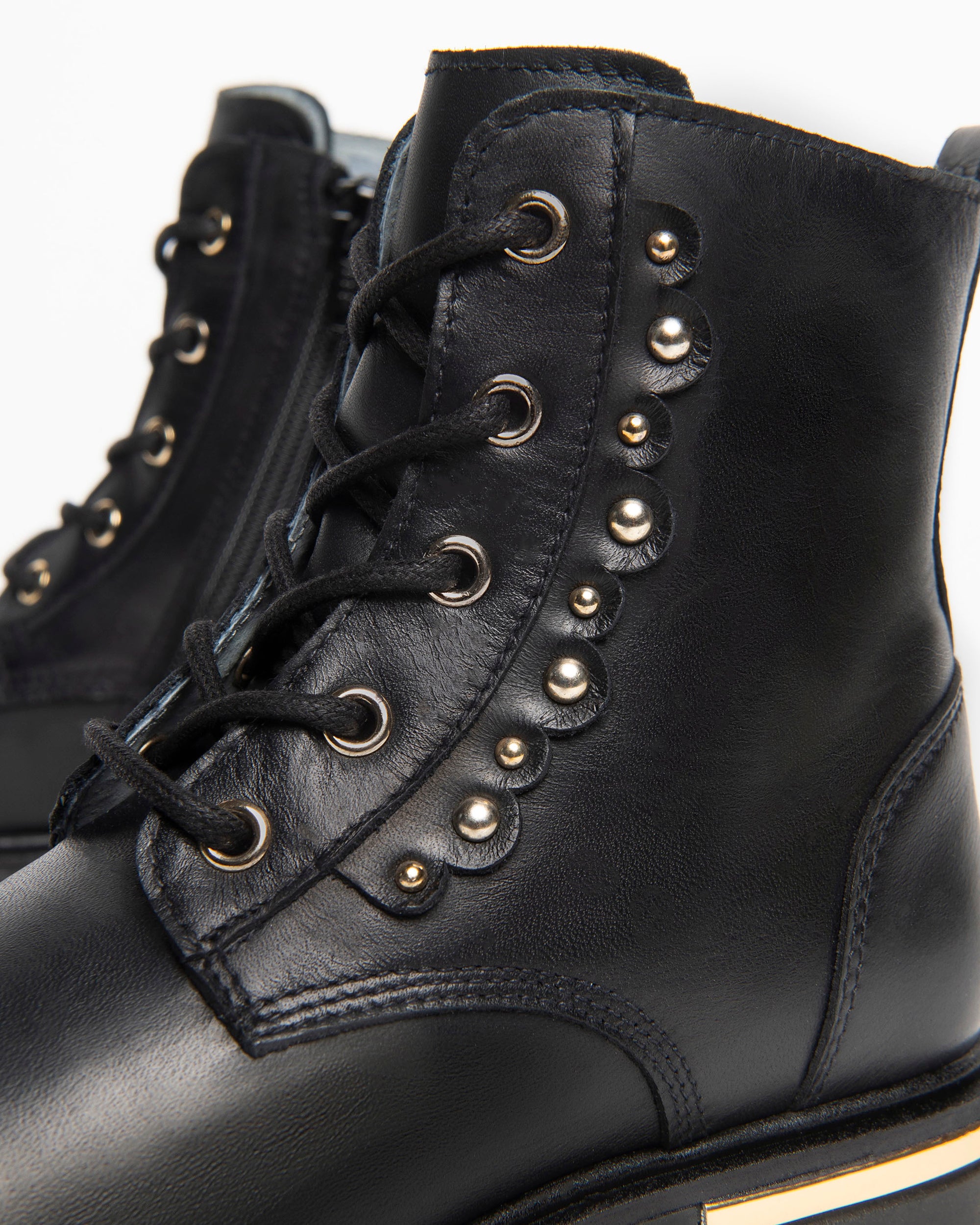 Biker-Boots für Teens / Mädchen aus Leder