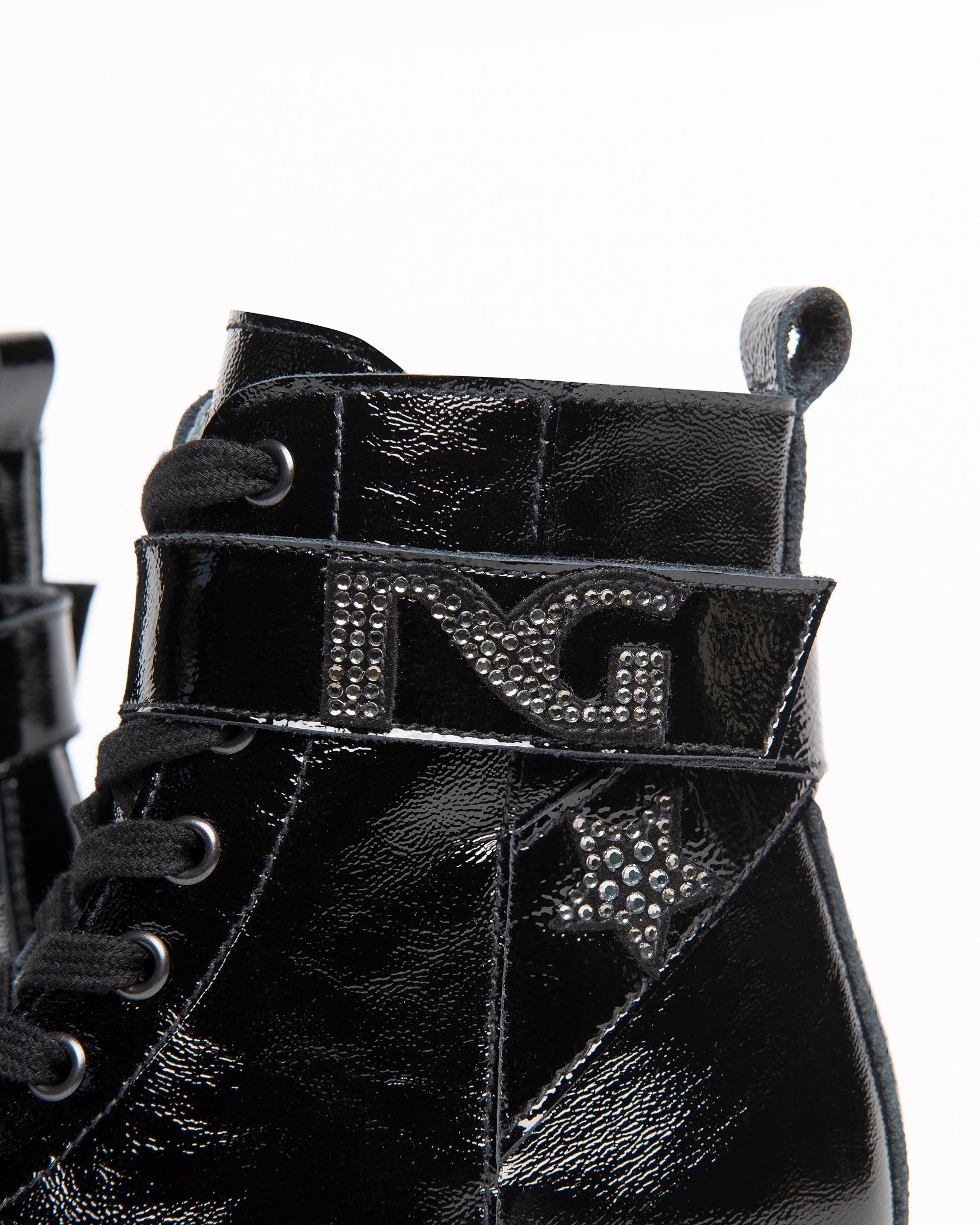 Teen Girls’ Lackleder-Schnürstiefel