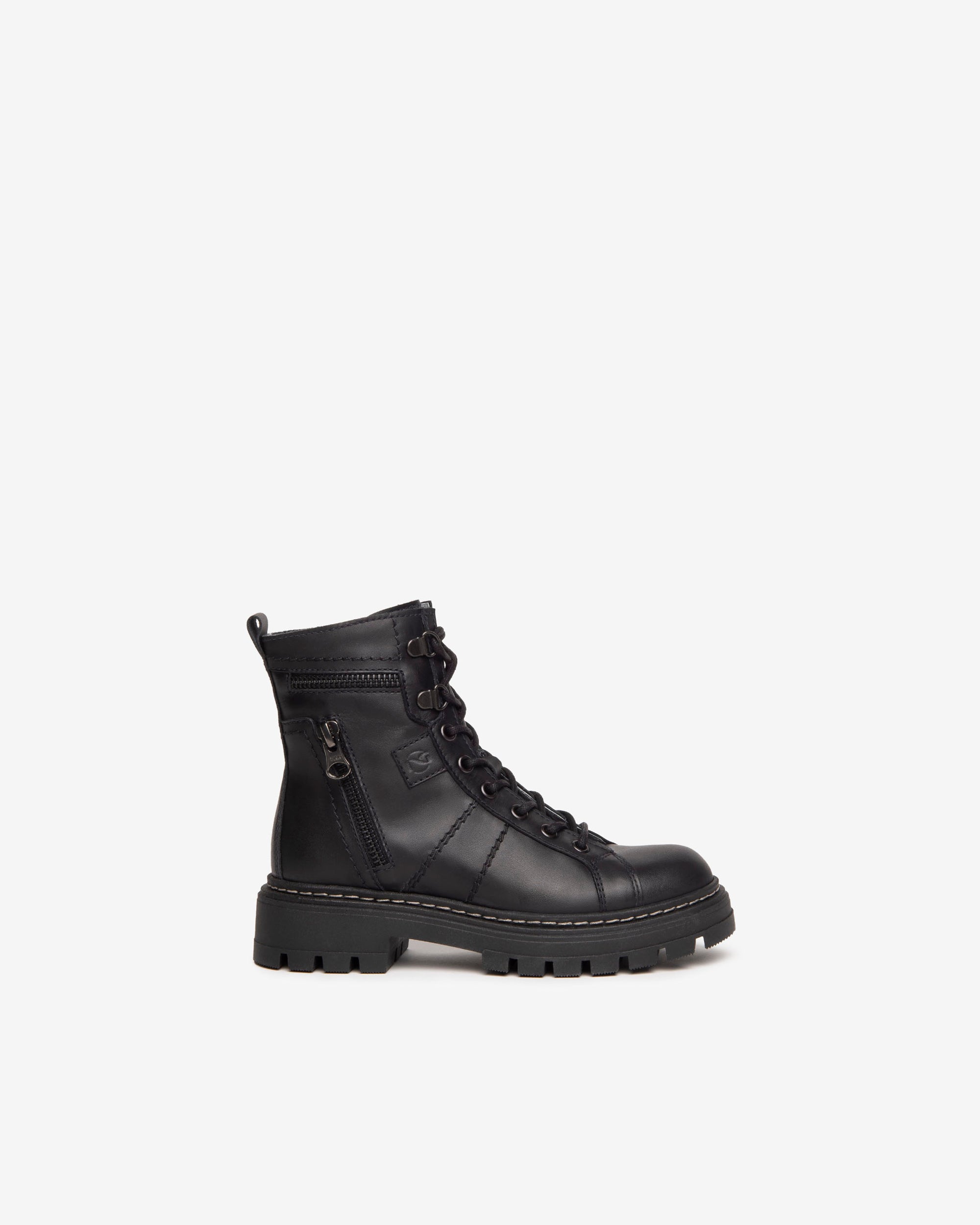 Botas militares Teen de Chica de Piel