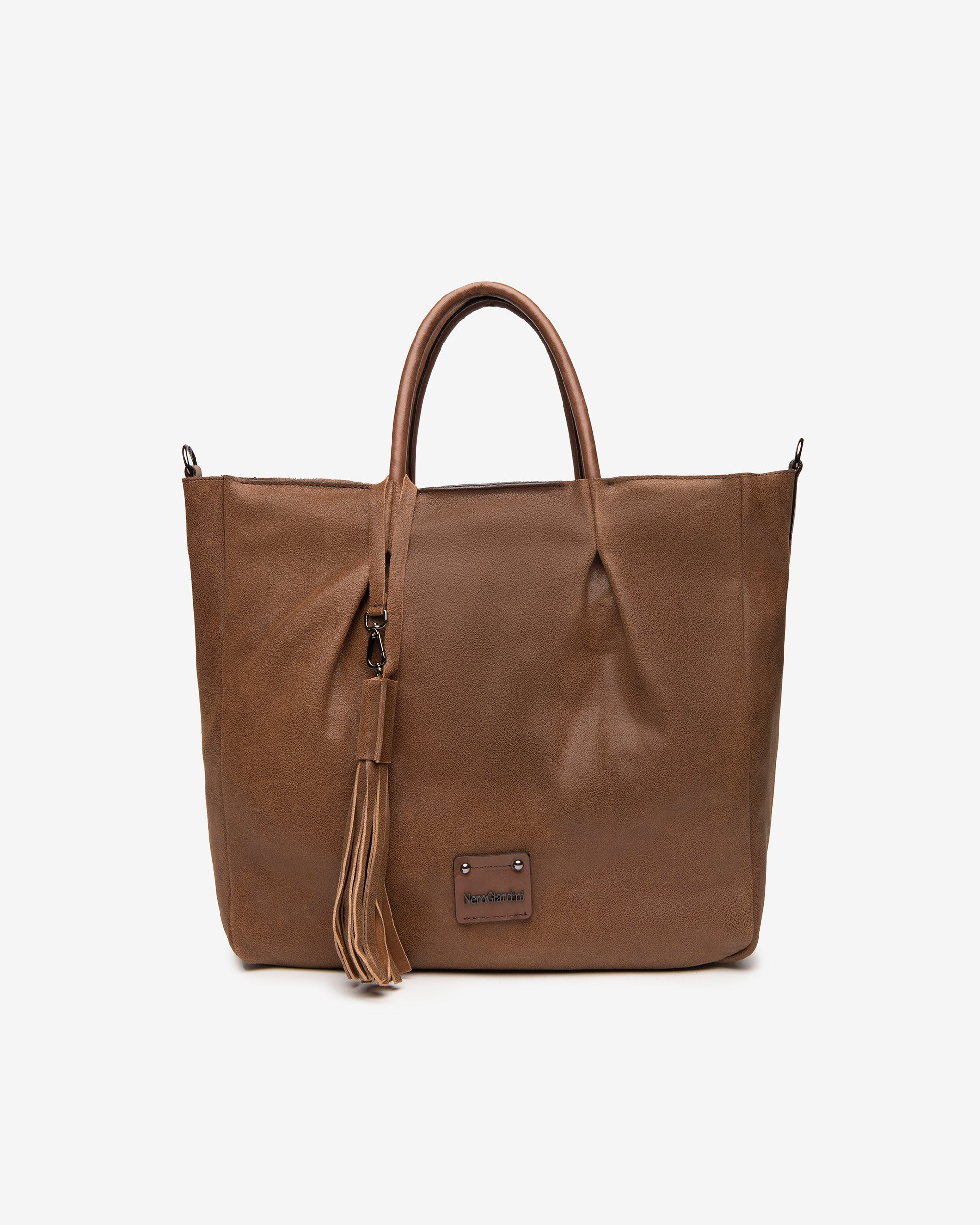 Women's Leather Shopping Bag