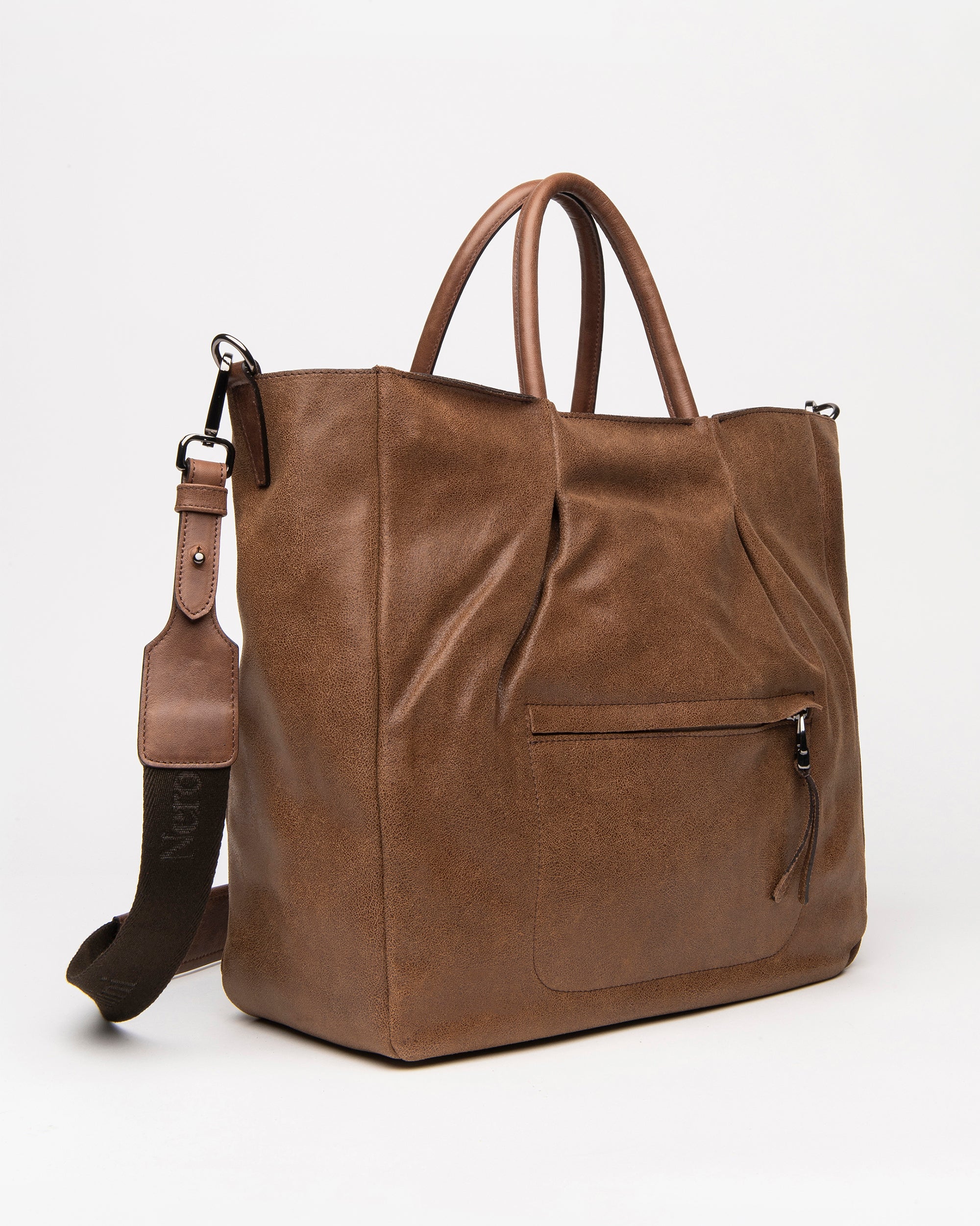 Women's Leather Shopping Bag