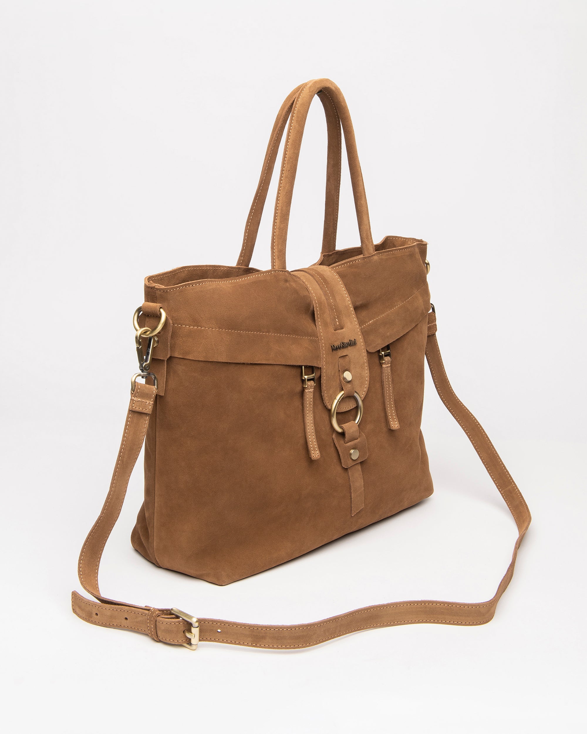 Women's Suede Shopping Bag