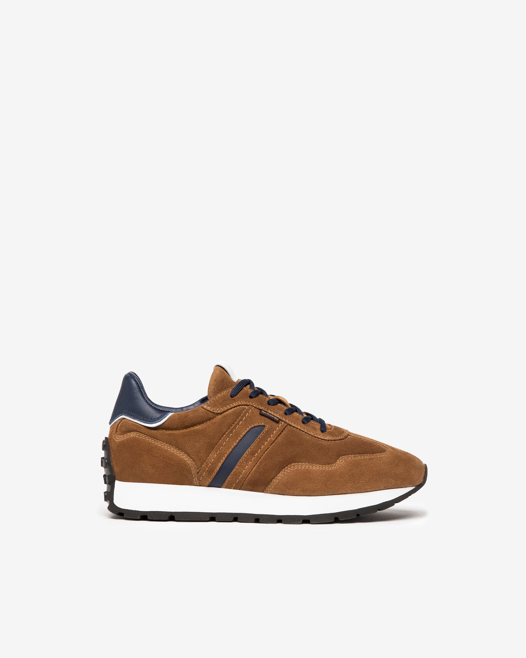 Sneakers Homme en Cuir Velours