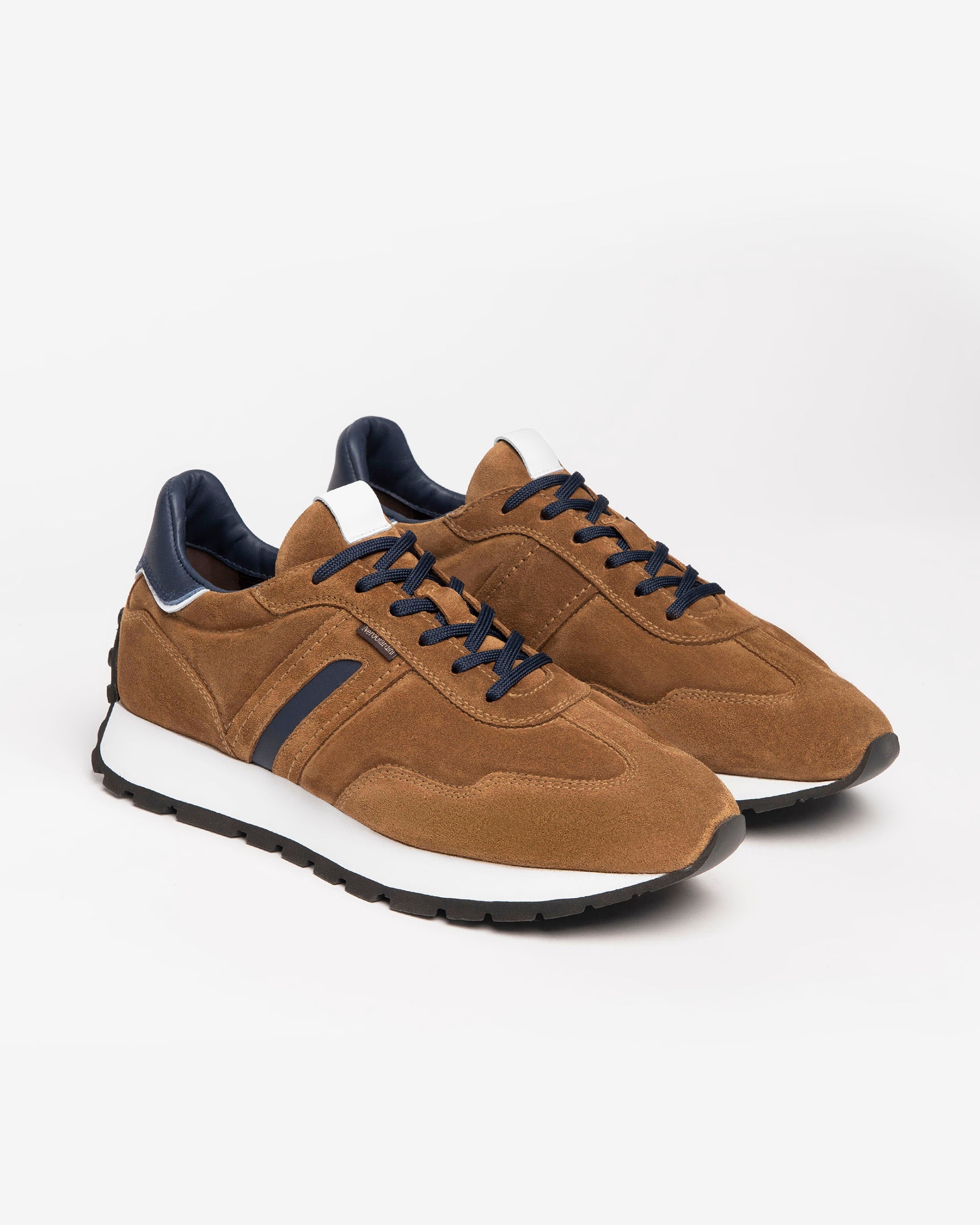Sneakers Homme en Cuir Velours