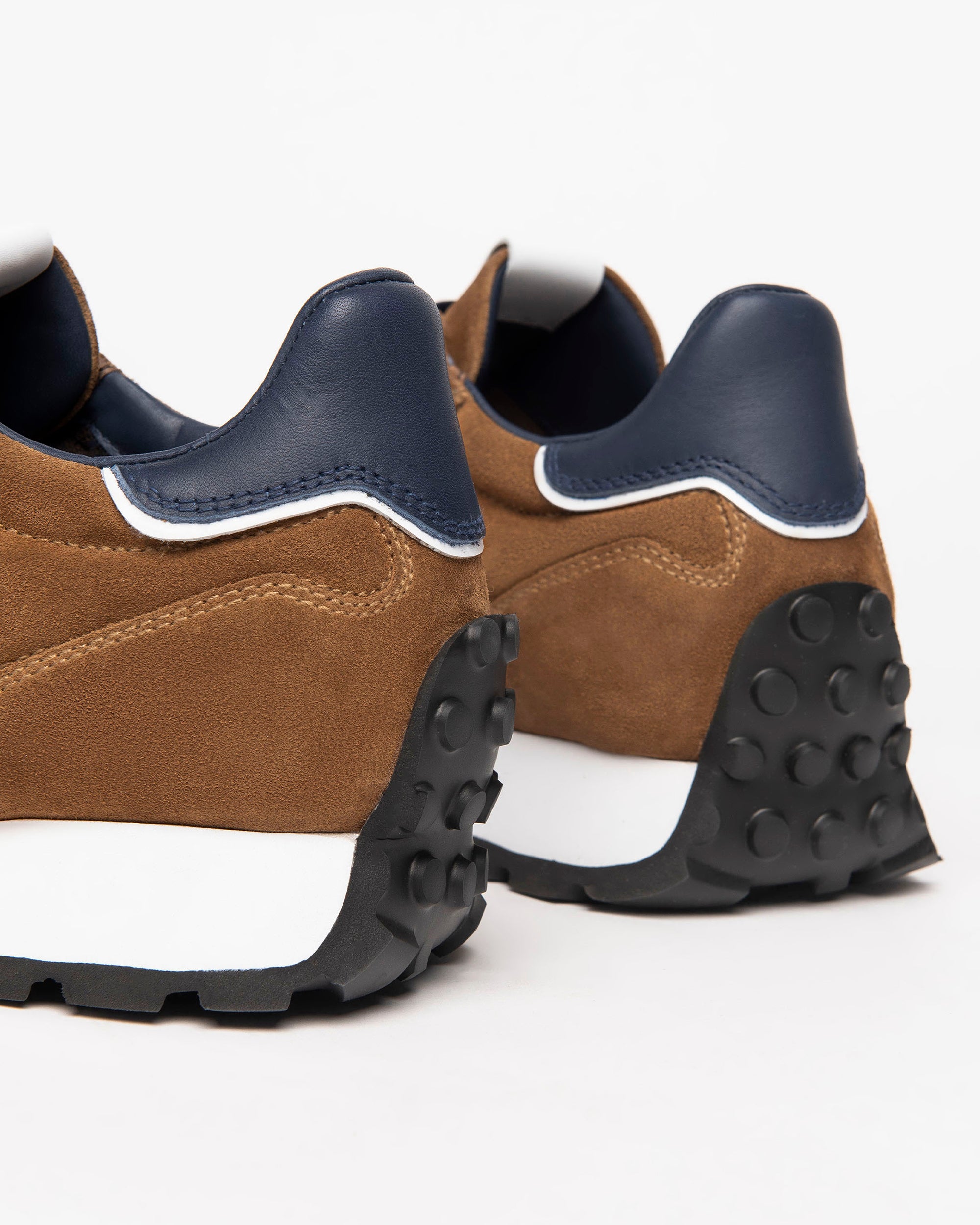 Sneakers Homme en Cuir Velours