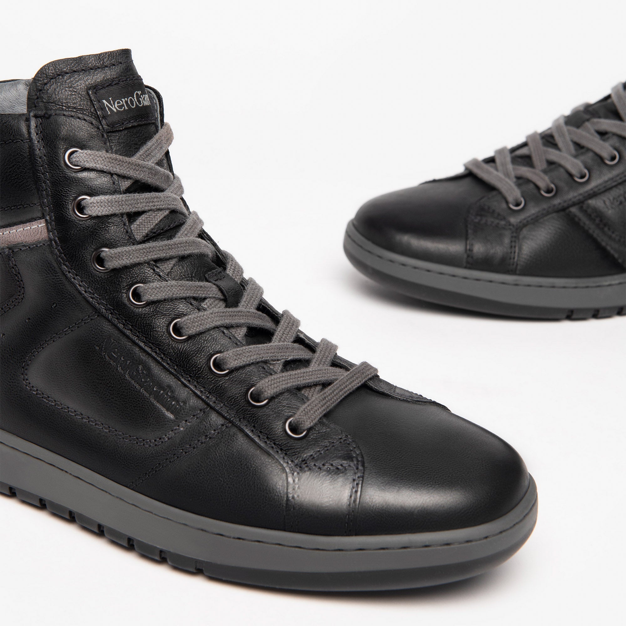 Sneakers Alte Uomo in Pelle
