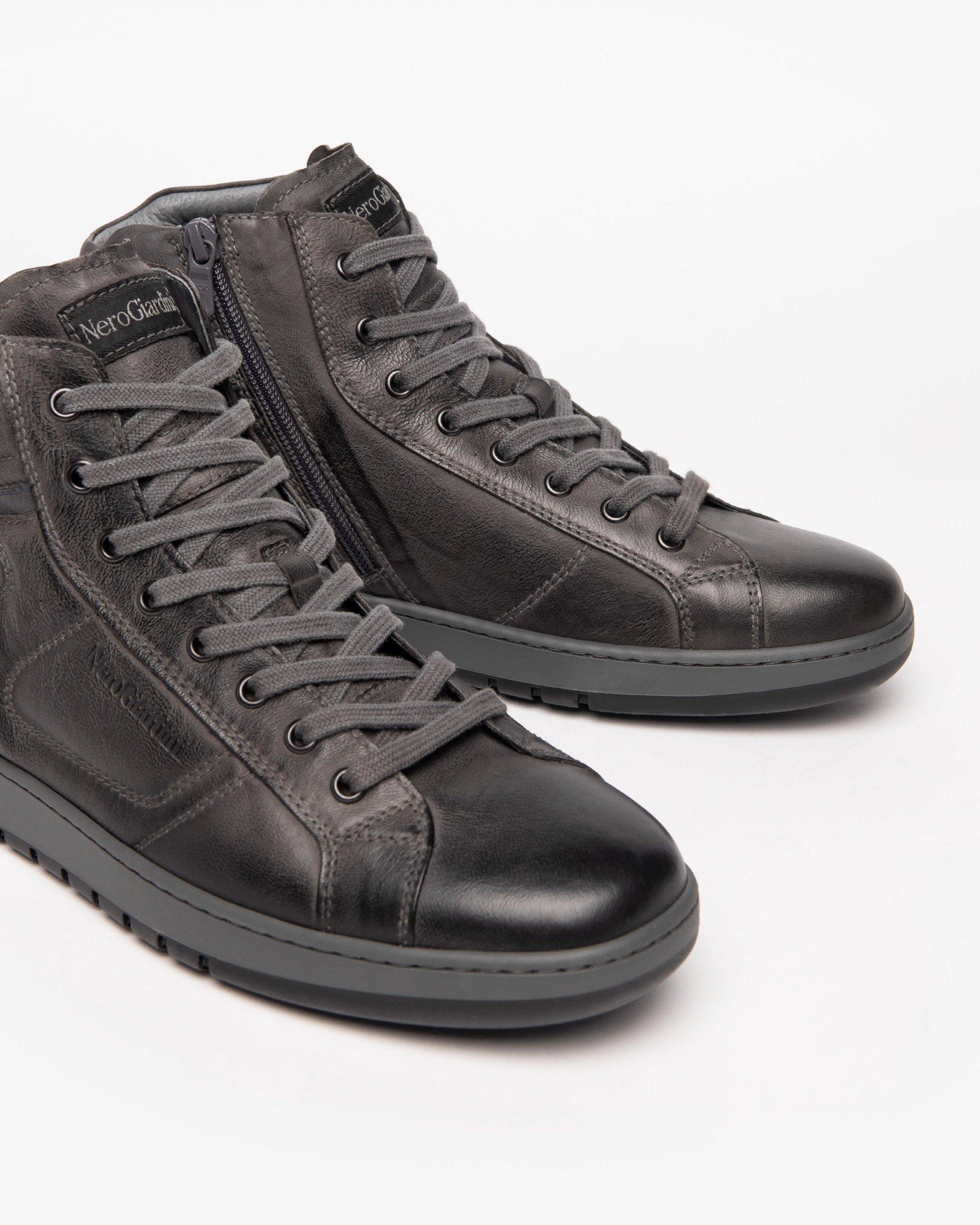 Sneakers Alte Uomo in Pelle