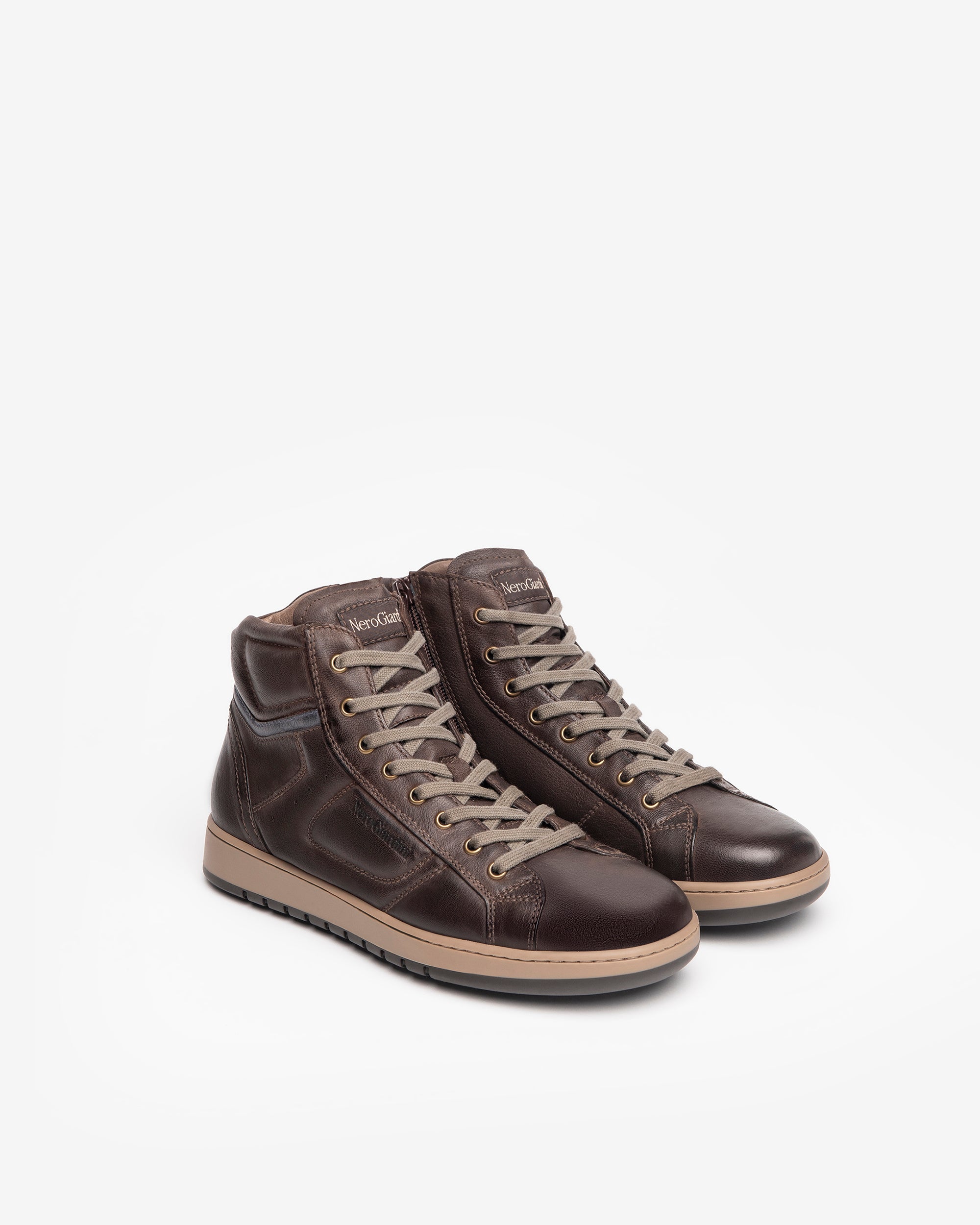 Sneakers Alte Uomo in Pelle
