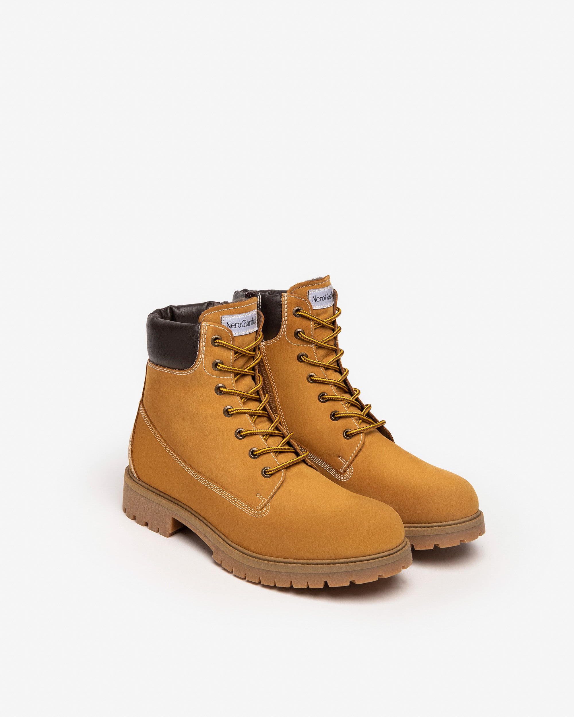 Veterboots Heren in leder