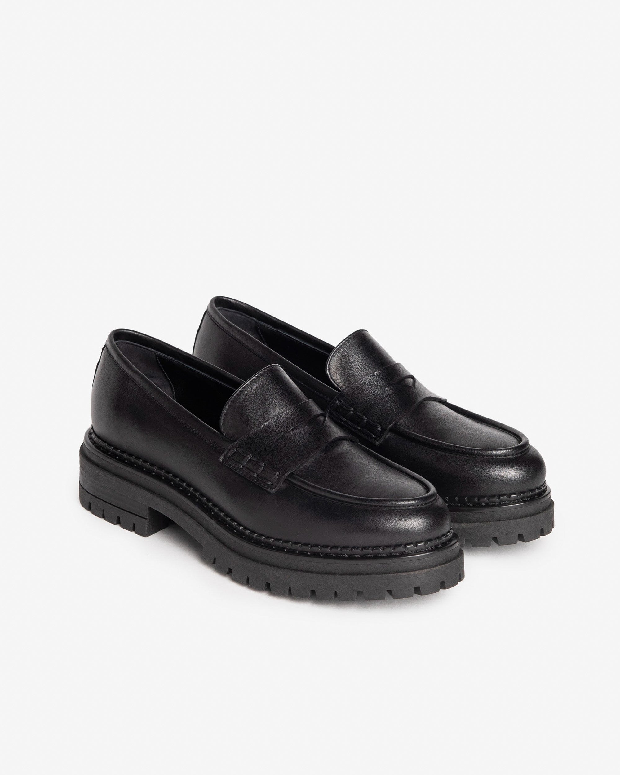 Women’s leather loafers