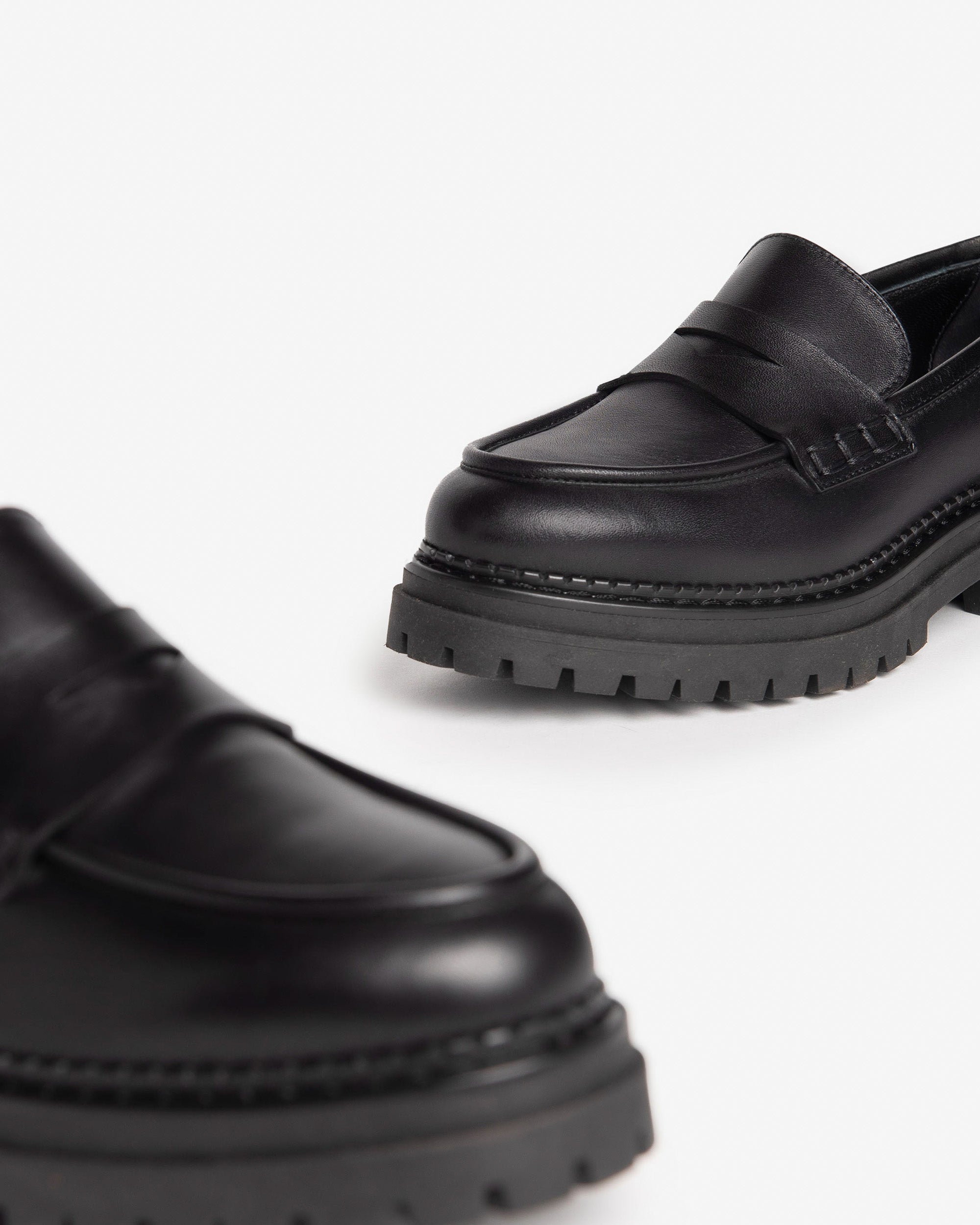 Women’s leather loafers
