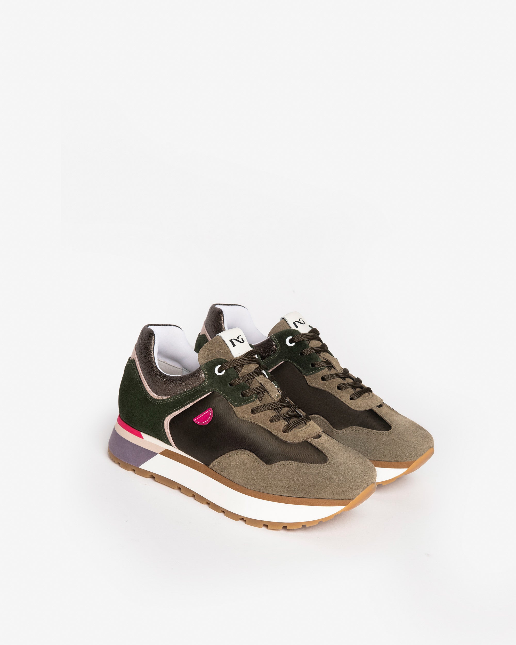 Women’s Leather and Suede Sneakers