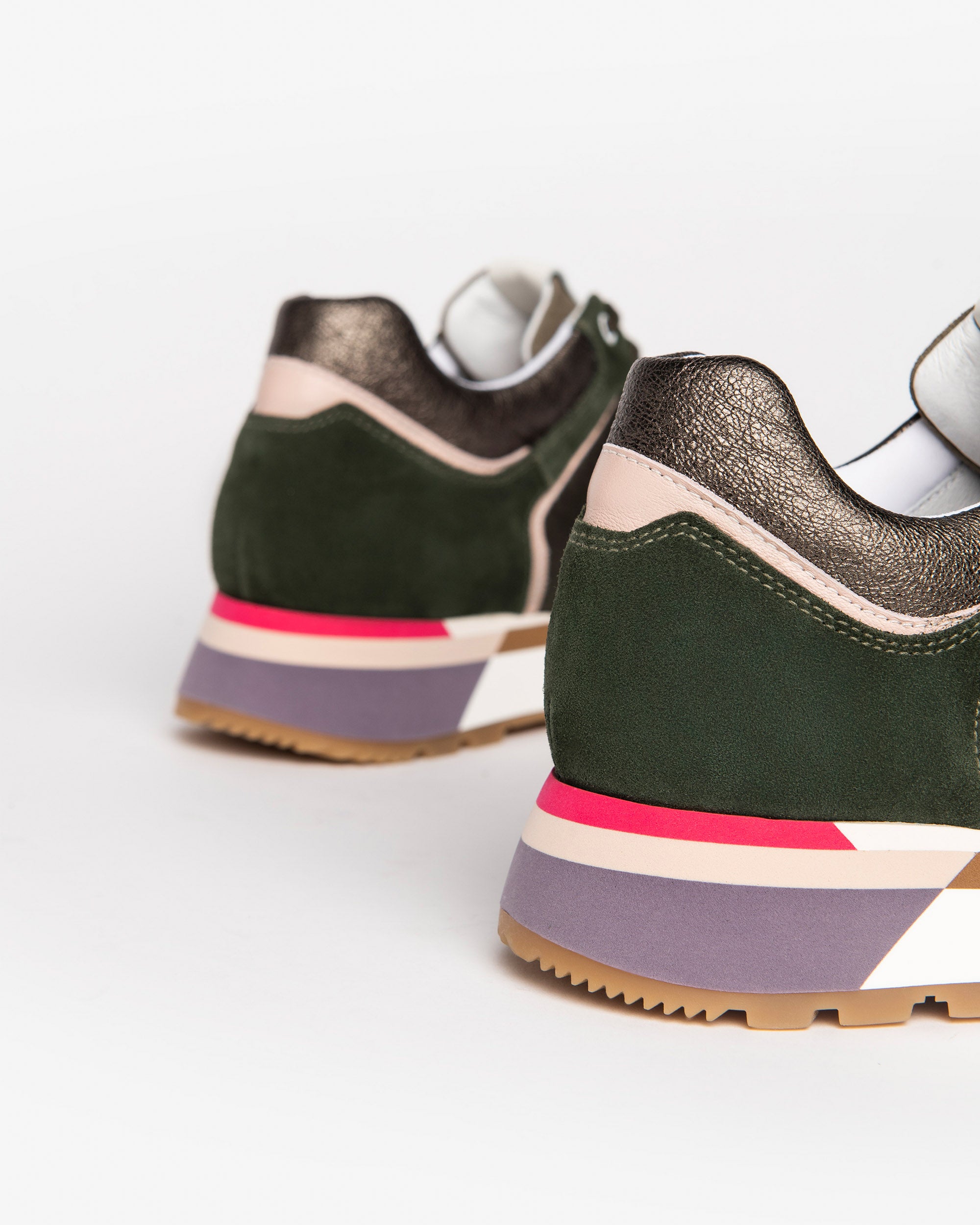 Women’s Leather and Suede Sneakers