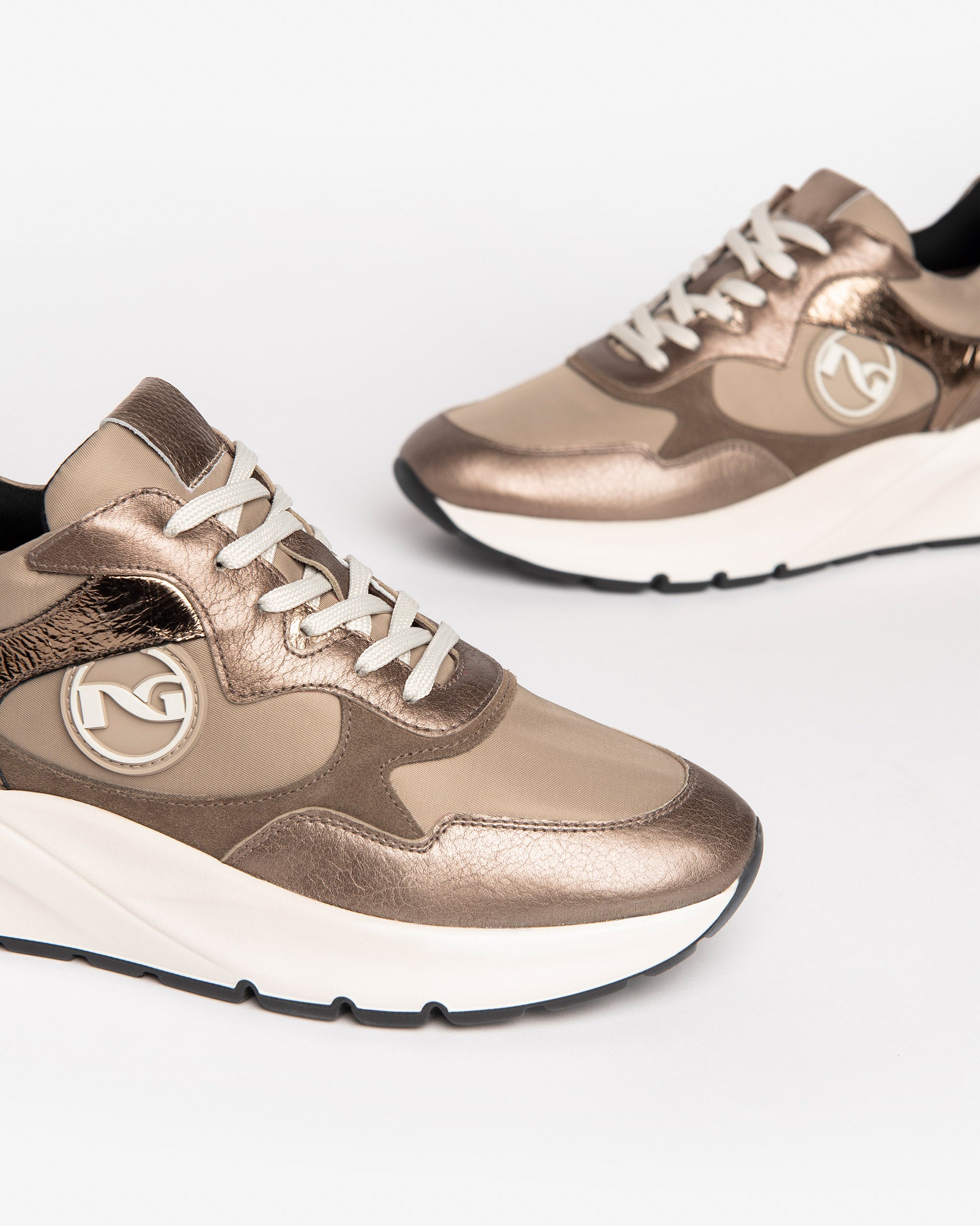 Women’s Leather and Suede Sneakers