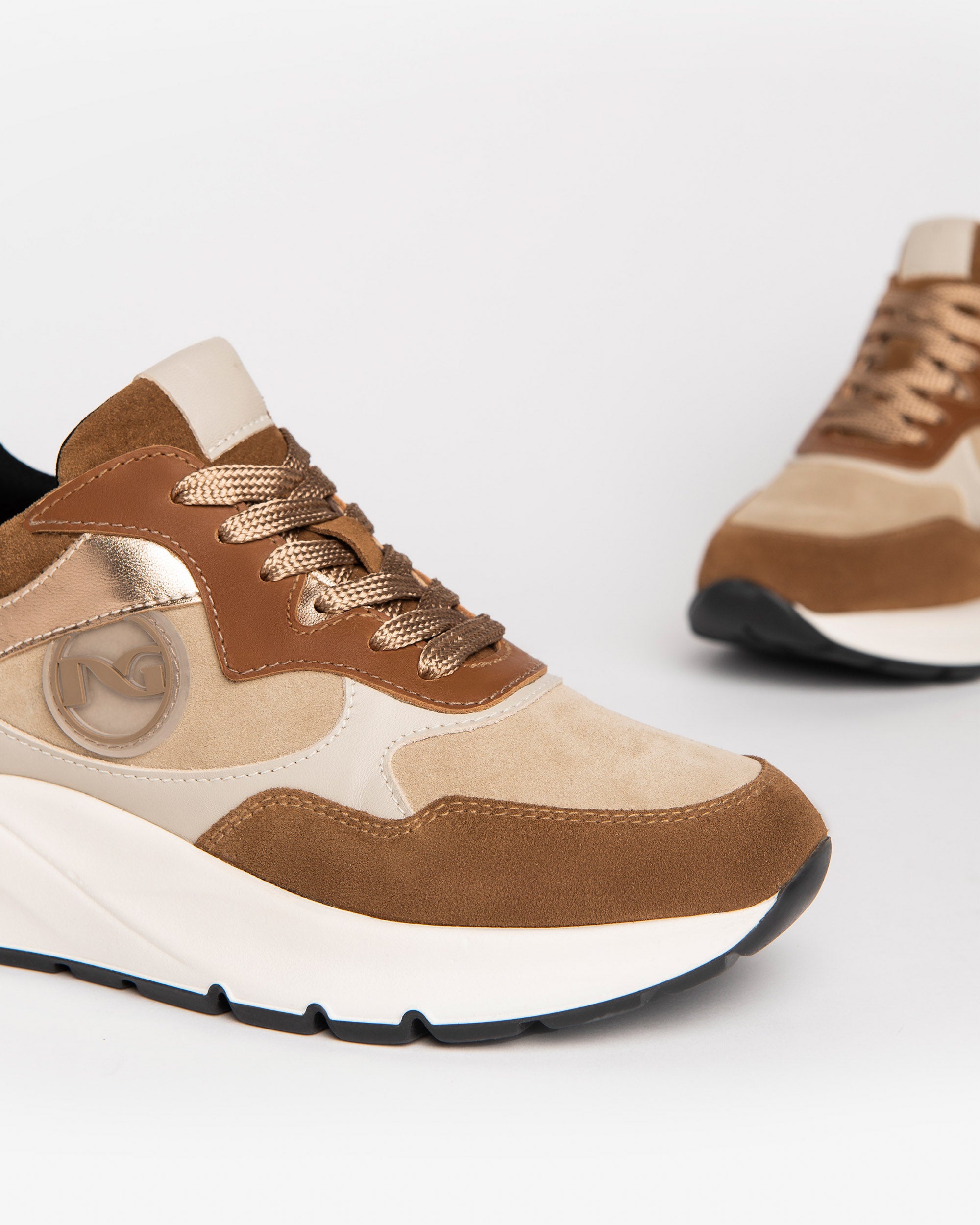 Women’s Leather and Suede Sneakers
