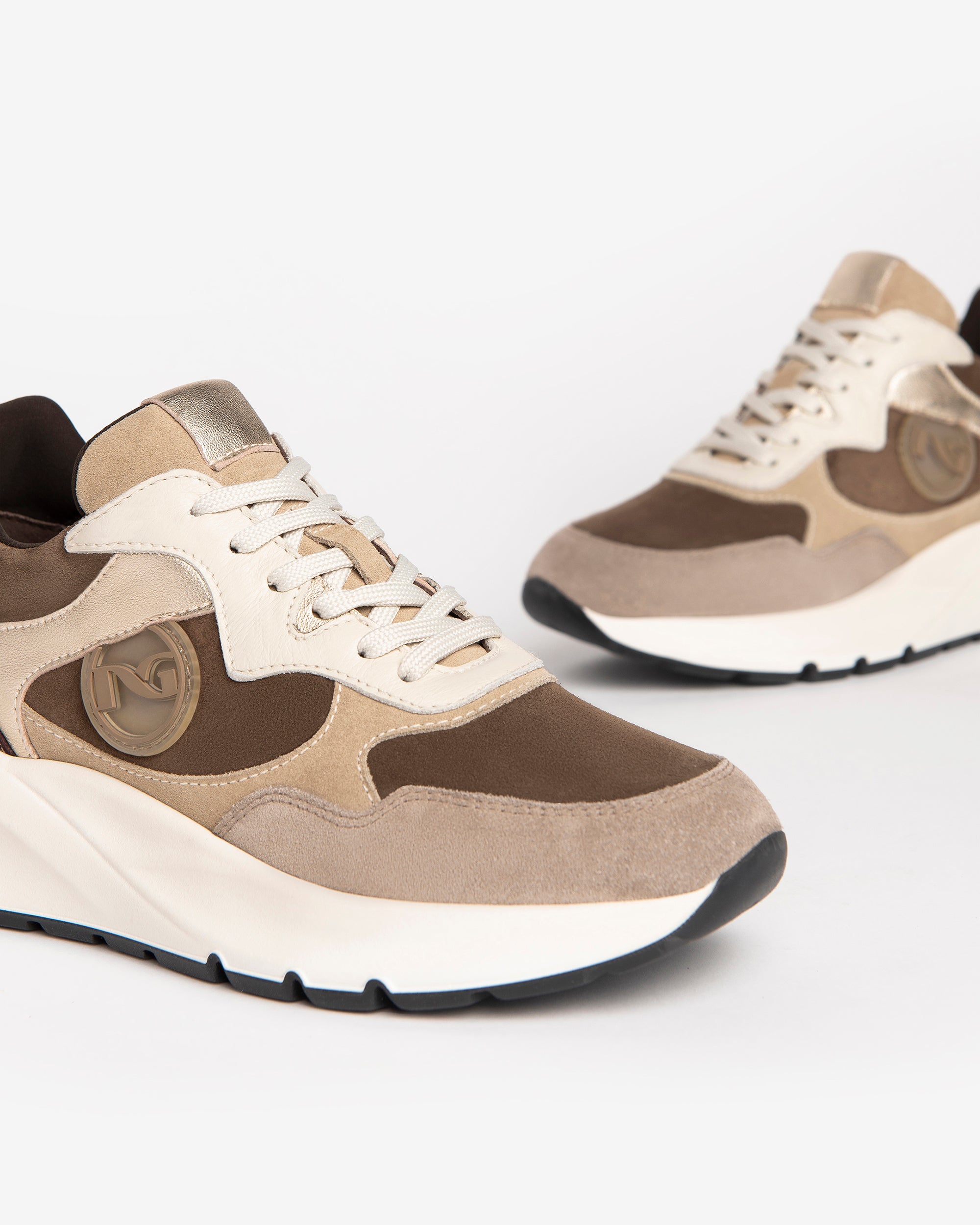 Women’s Leather and Suede Sneakers