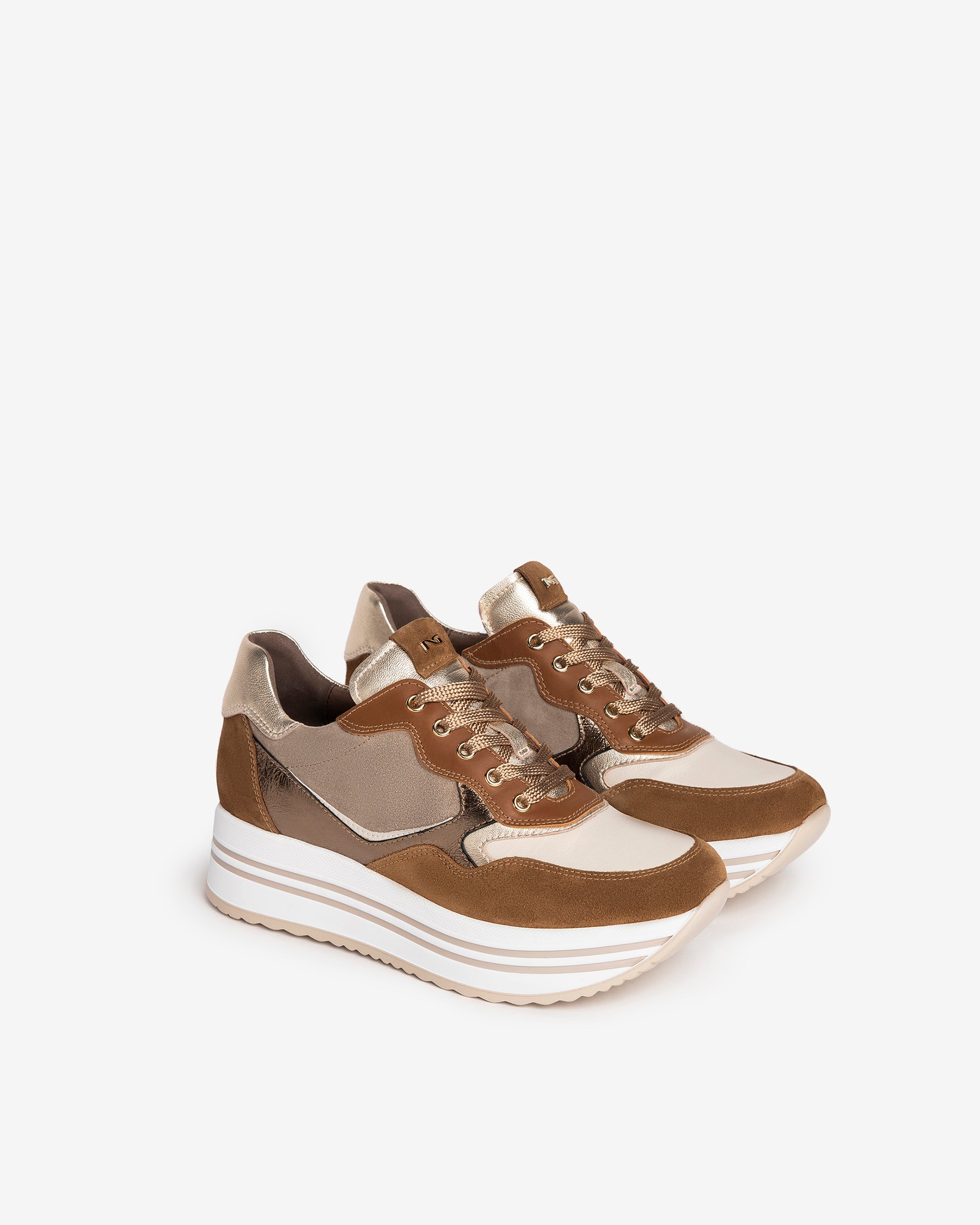 Sneakers Donna in Pelle e Camoscio