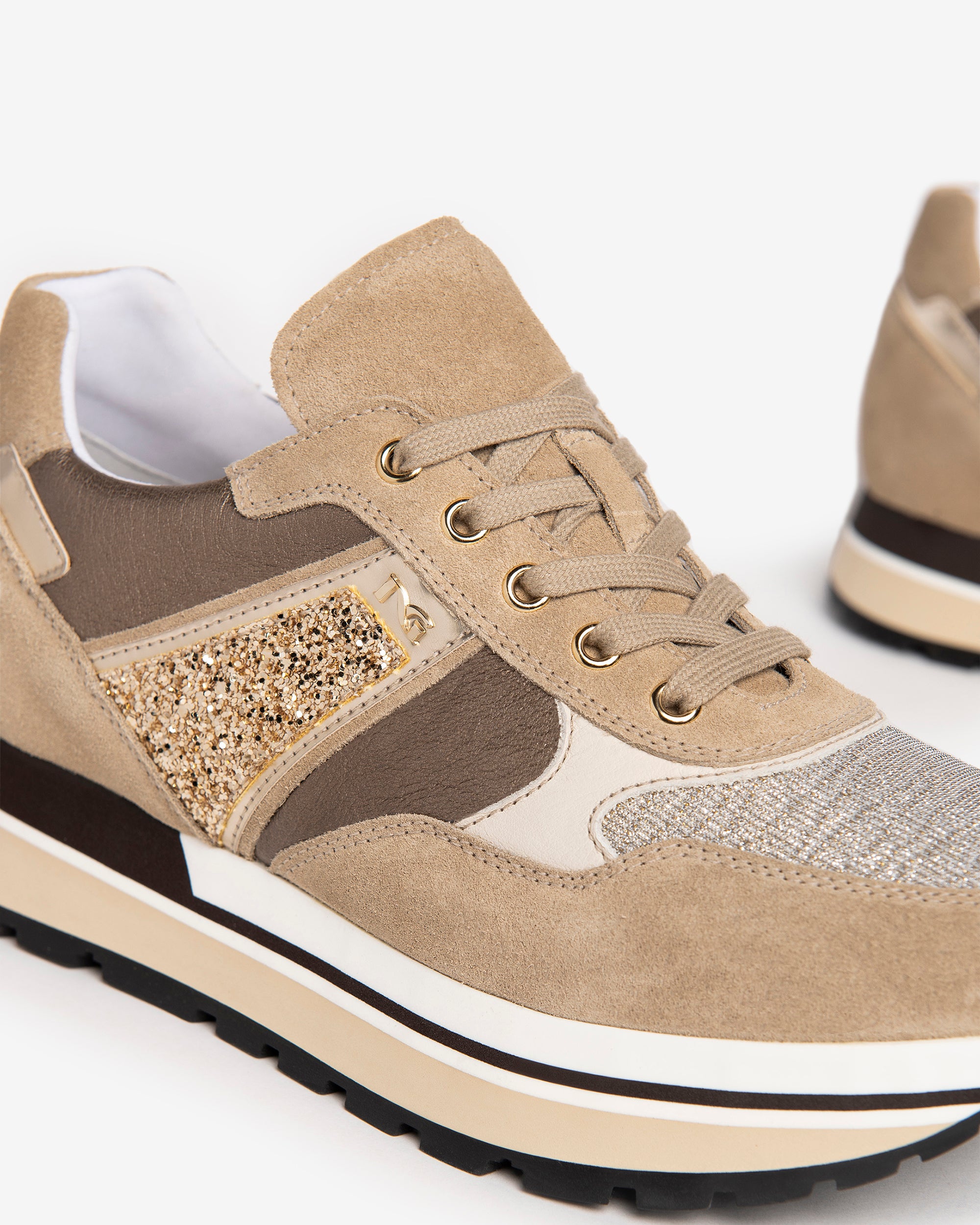 Sneakers Donna in Pelle e Camoscio