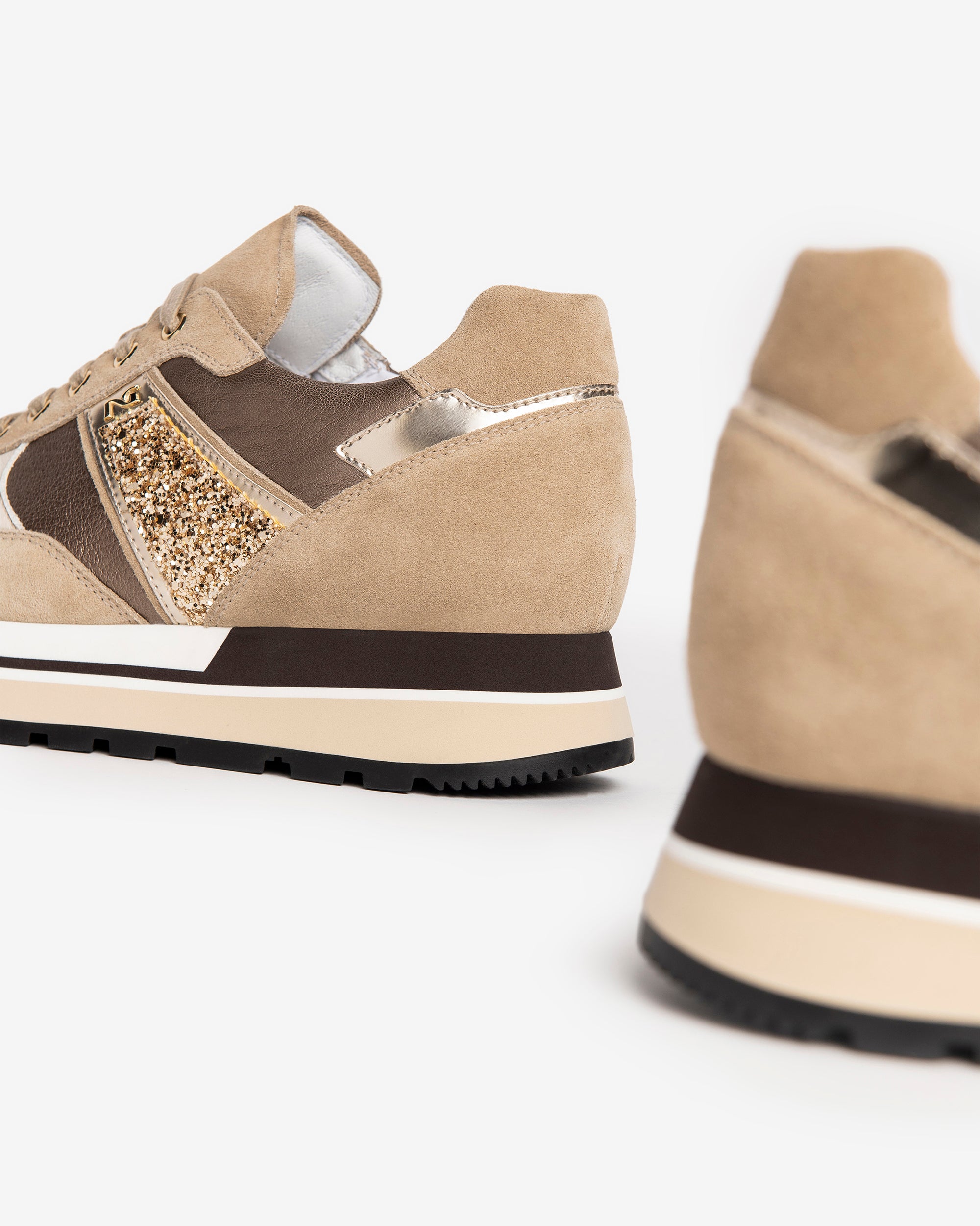 Sneakers Donna in Pelle e Camoscio