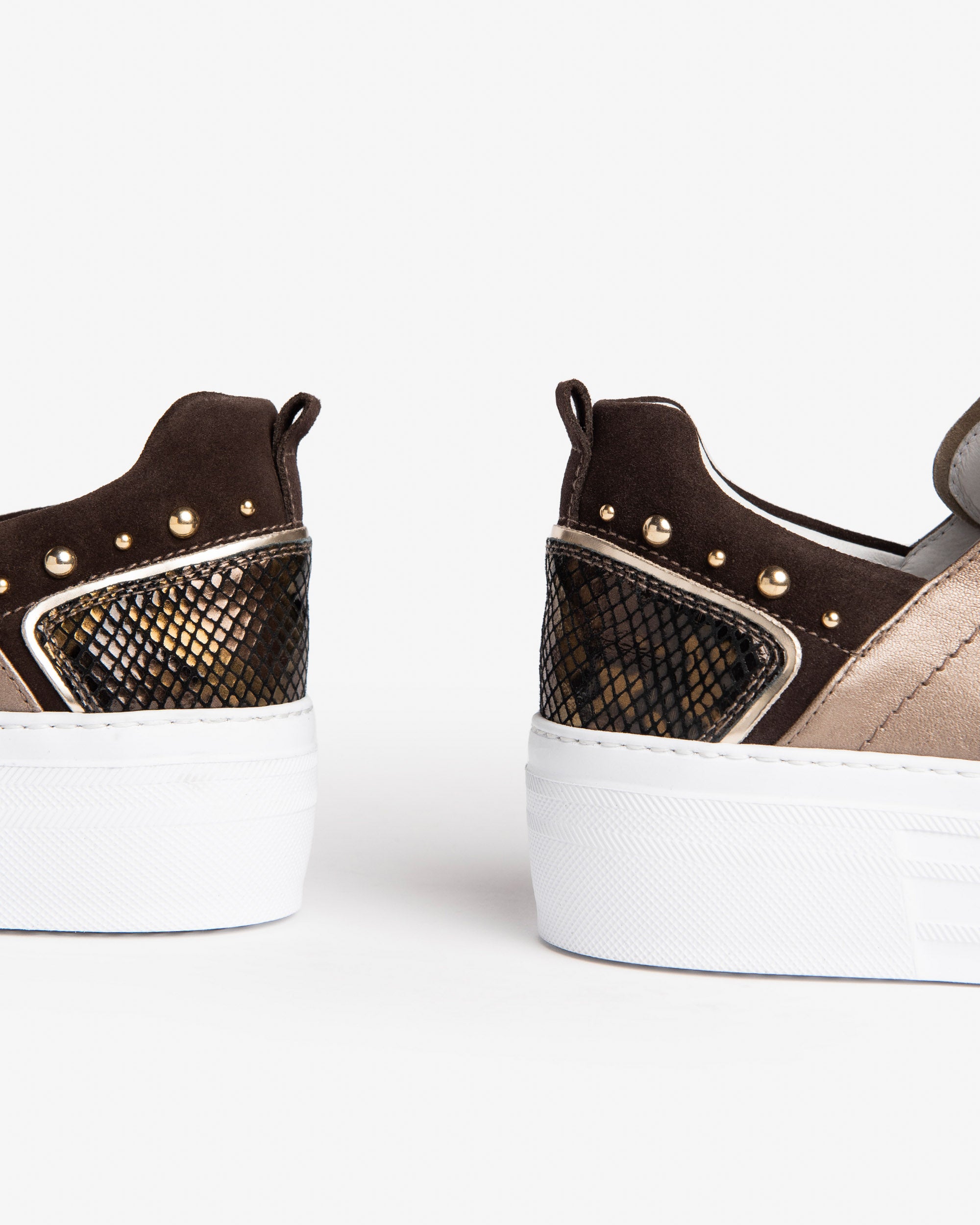 Women’s Leather and Suede Sneakers