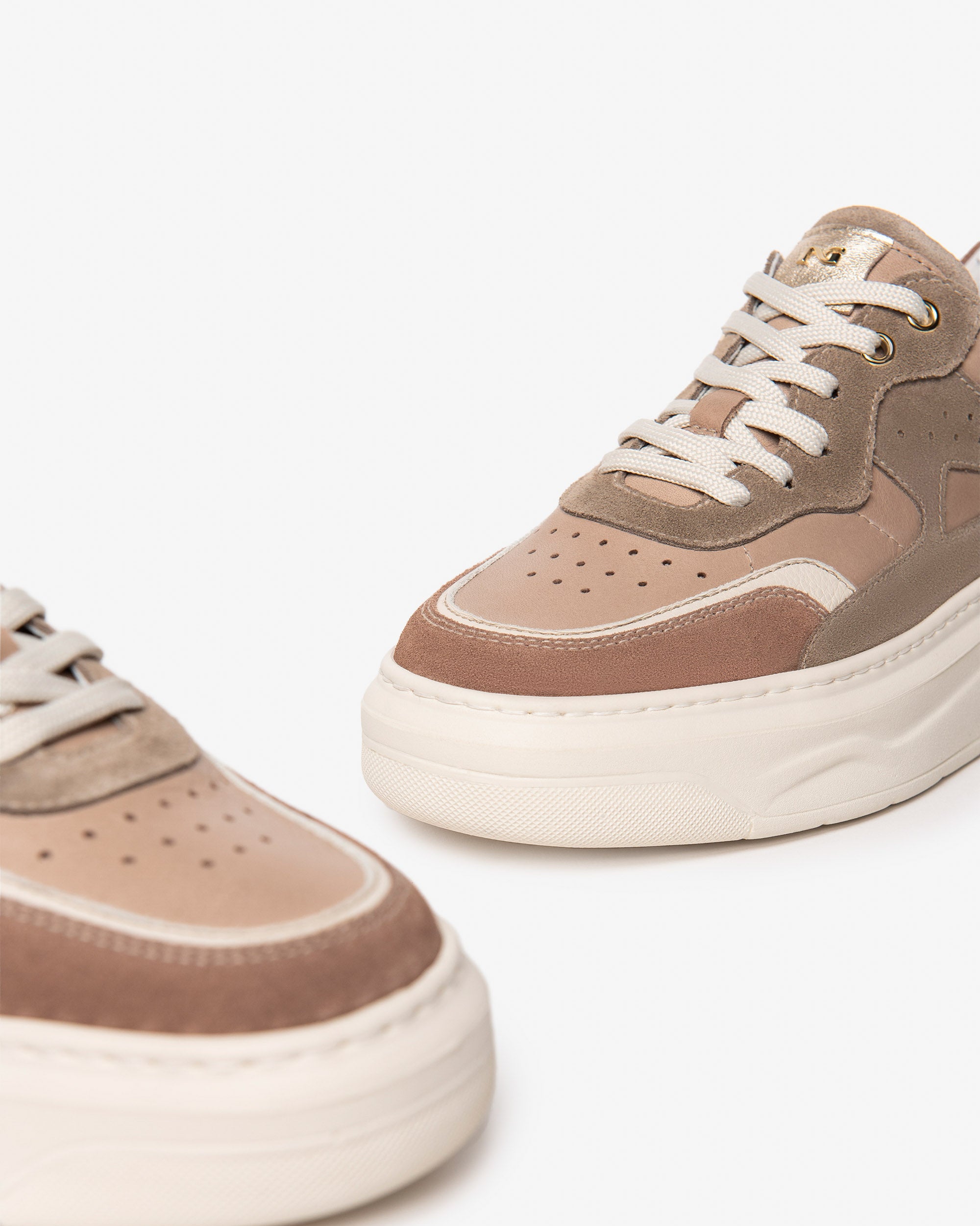 Sneakers Donna in Pelle e Camoscio