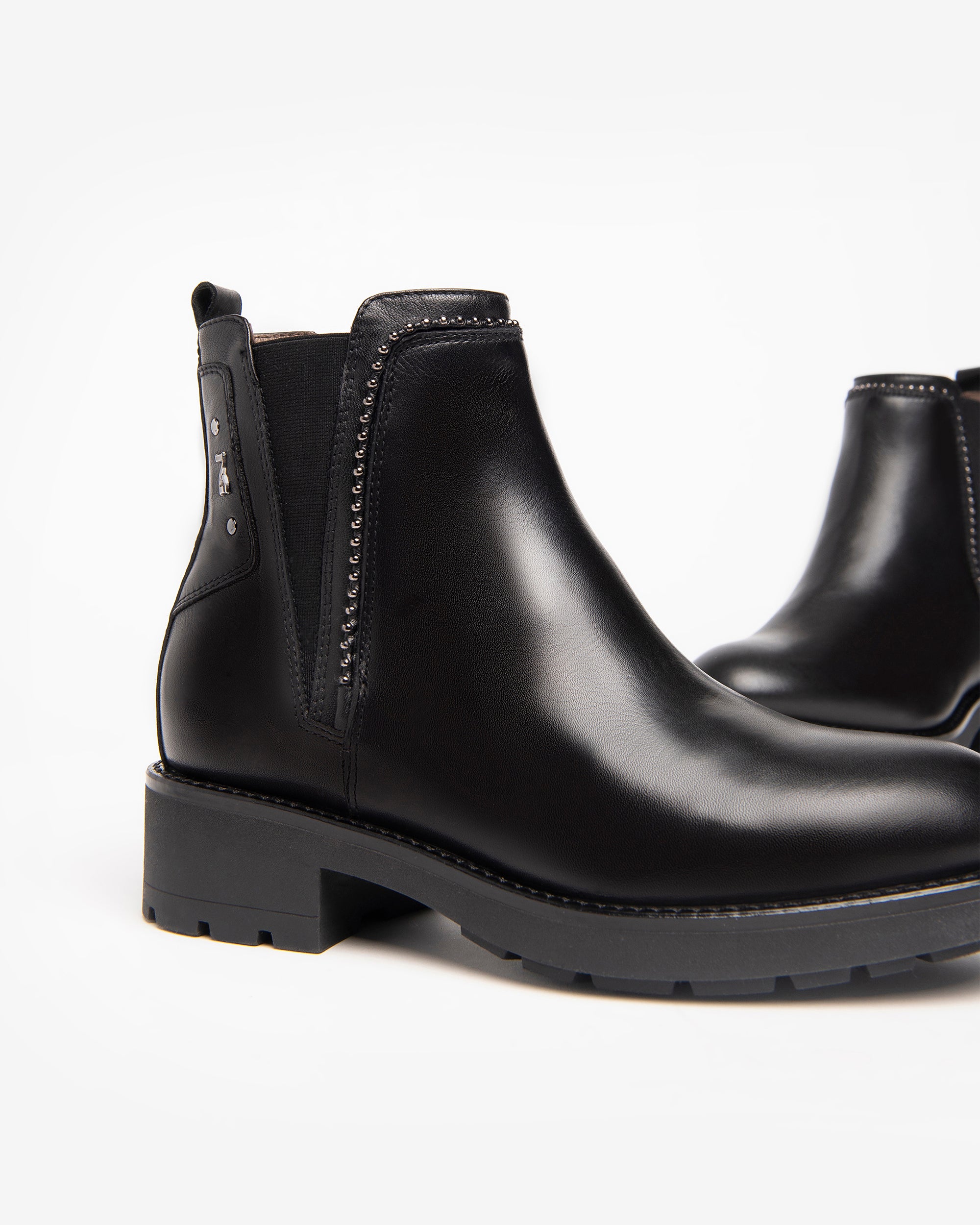 Chelsea-Boots aus Leder für Damen