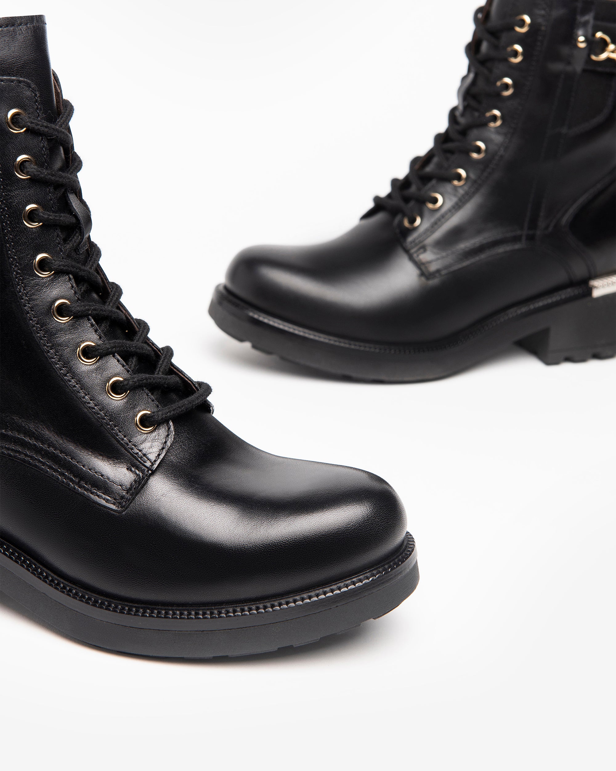 Women’s Leather Combat Boots