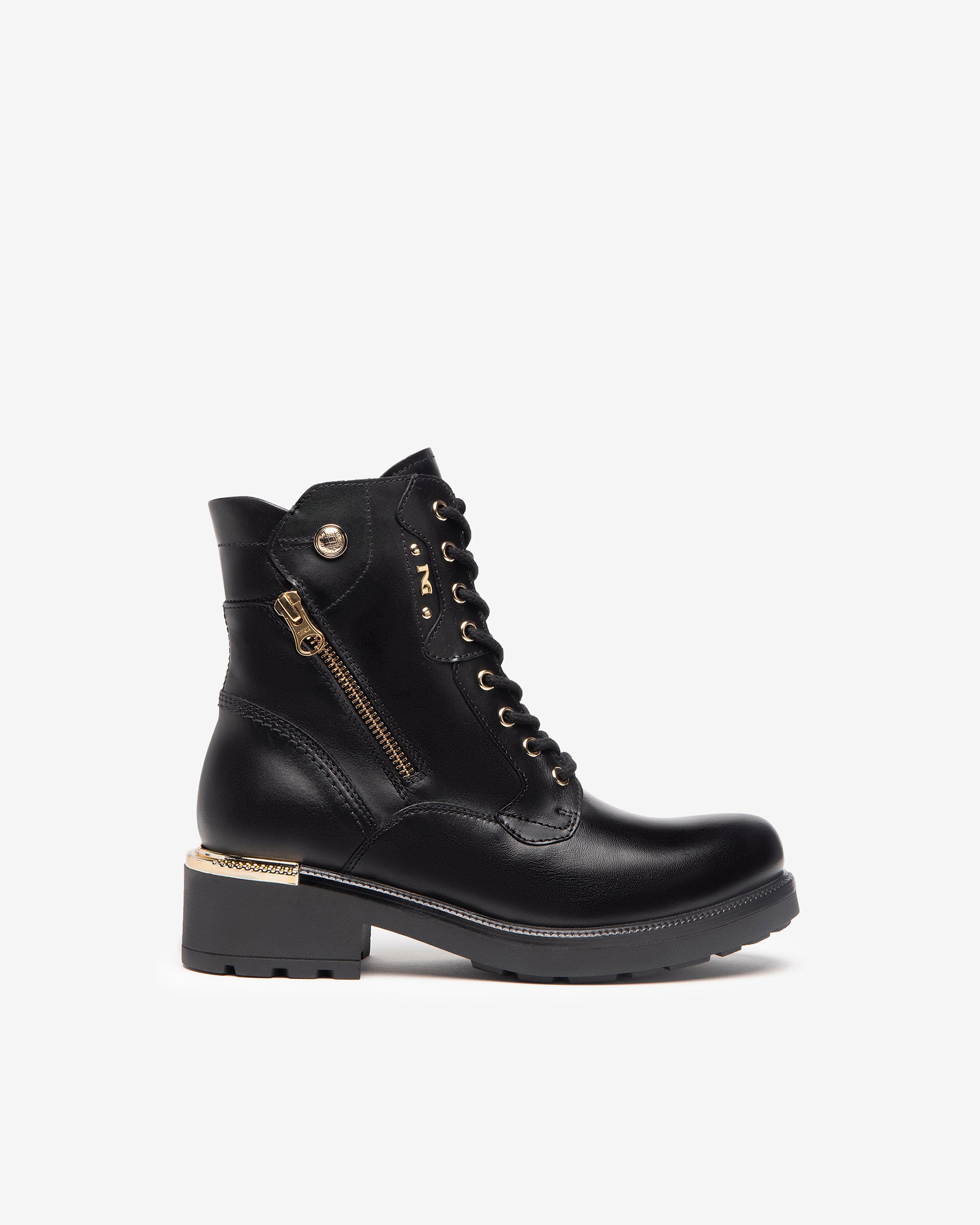 Women’s Leather Combat Boots