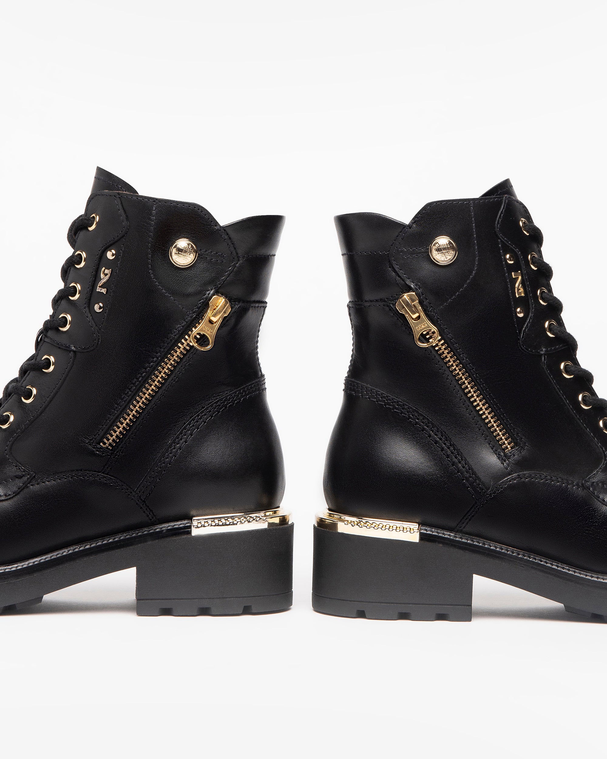 Women’s Leather Combat Boots