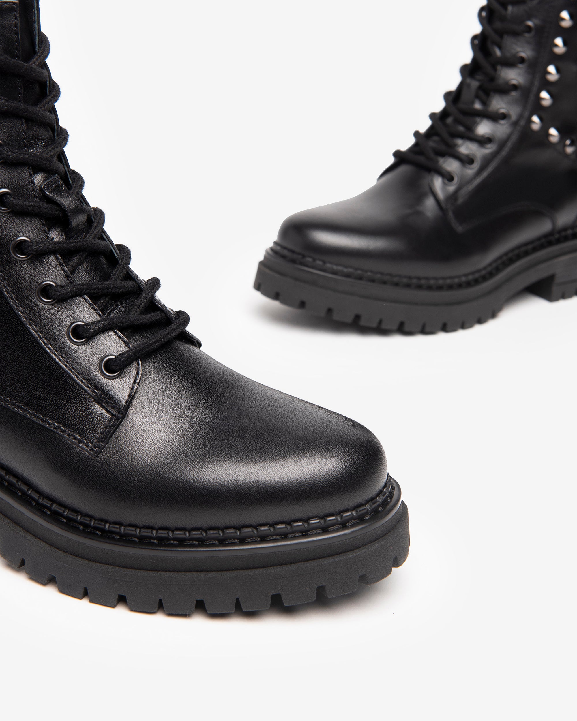 Women’s Leather Combat Boots