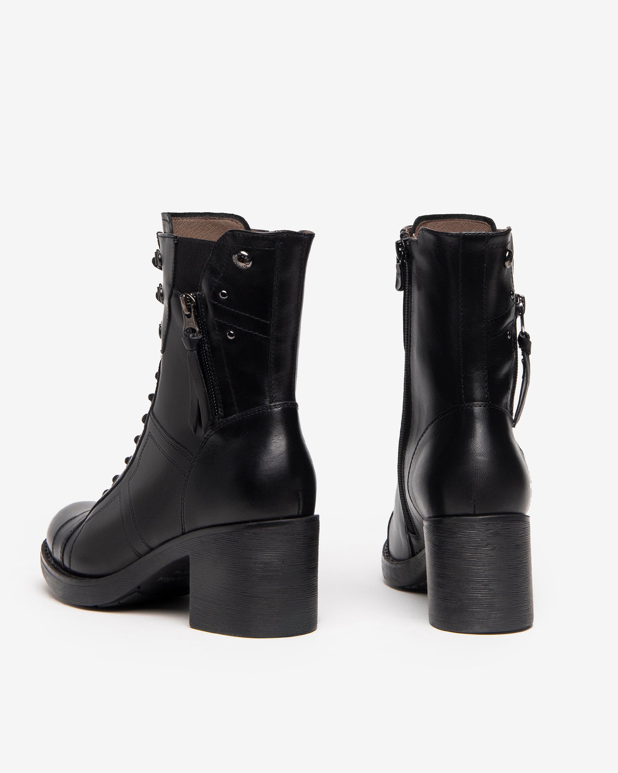Women’s Leather Combat Boots