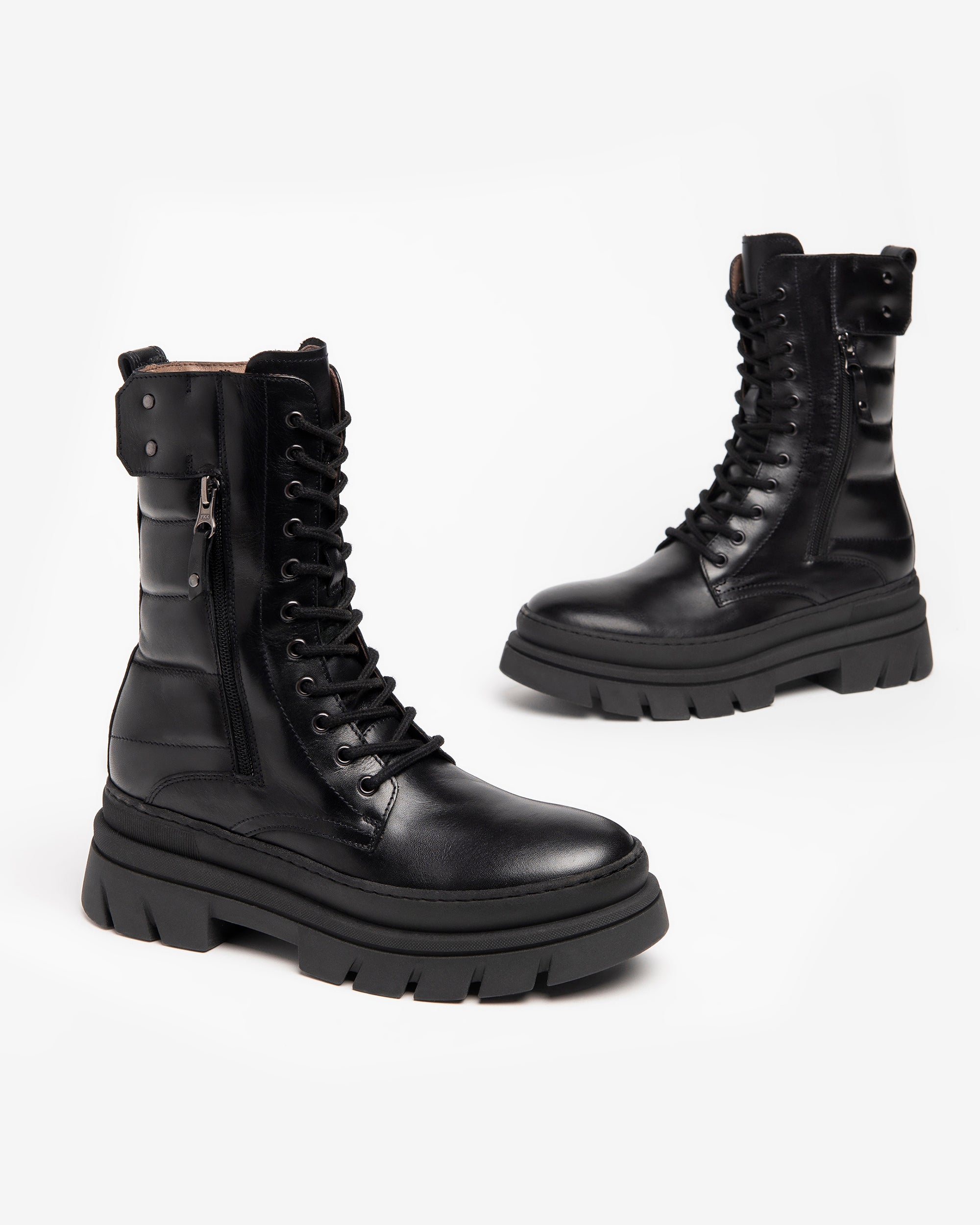 Anfibi Donna in Pelle