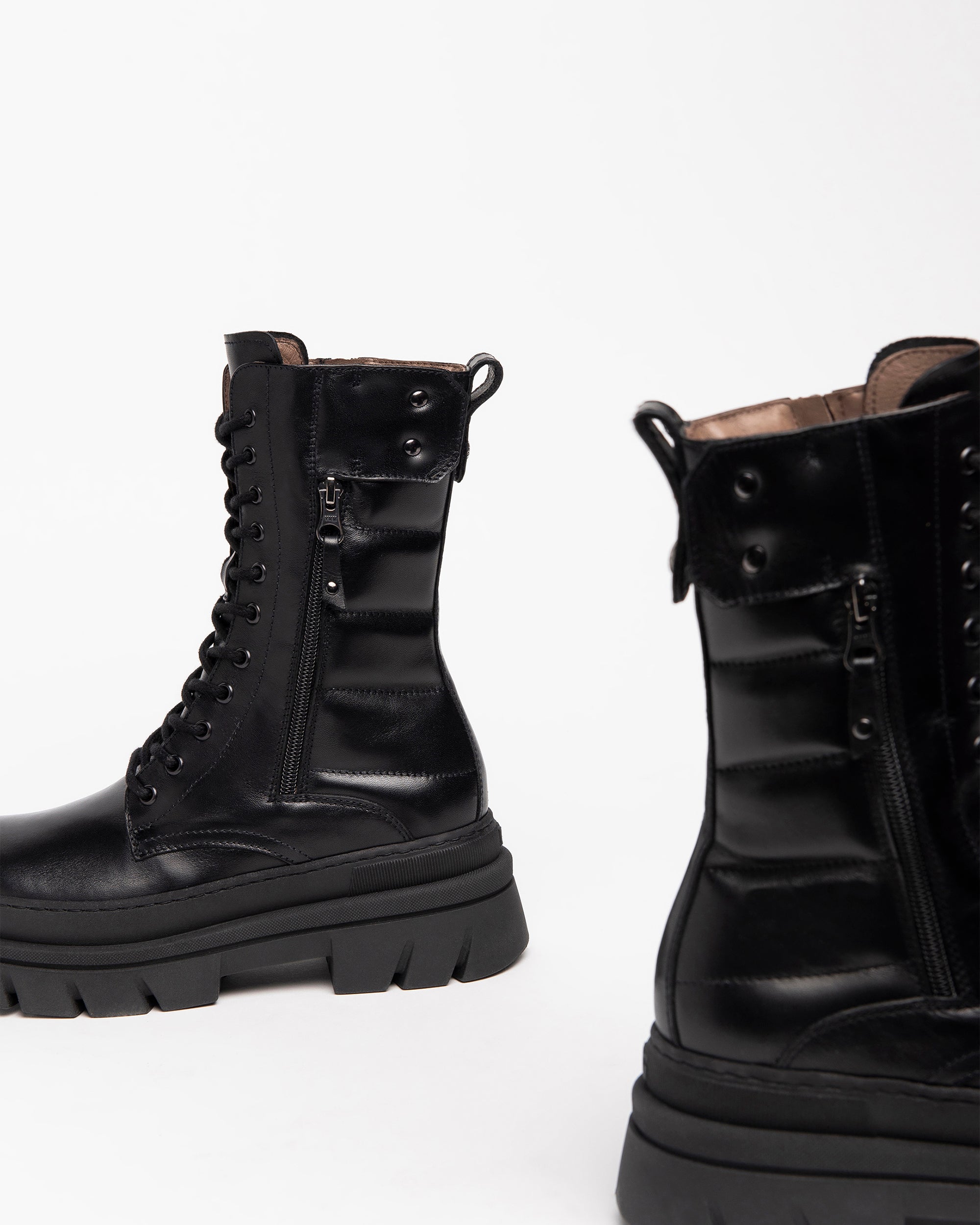 Anfibi Donna in Pelle