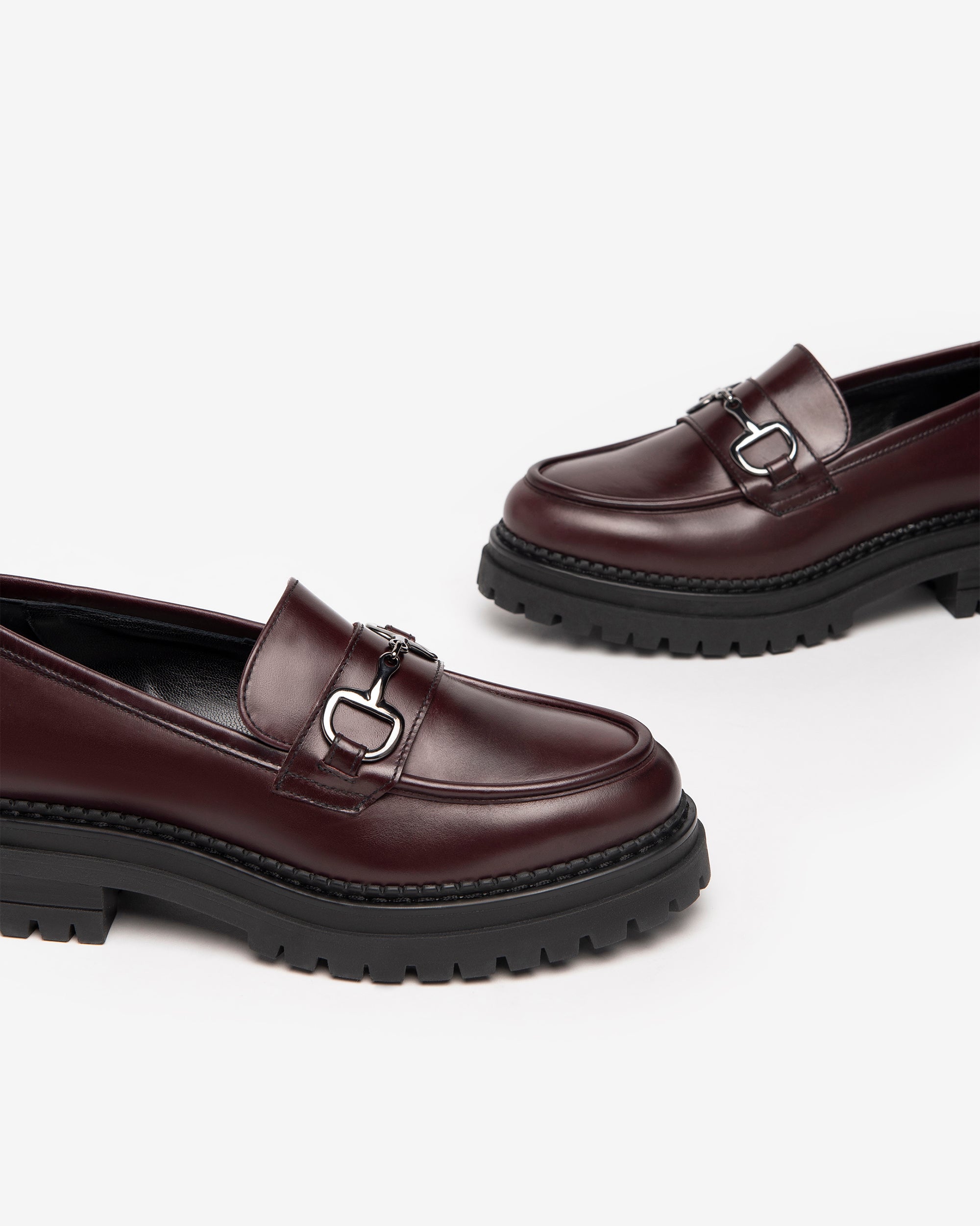 Women’s leather loafers