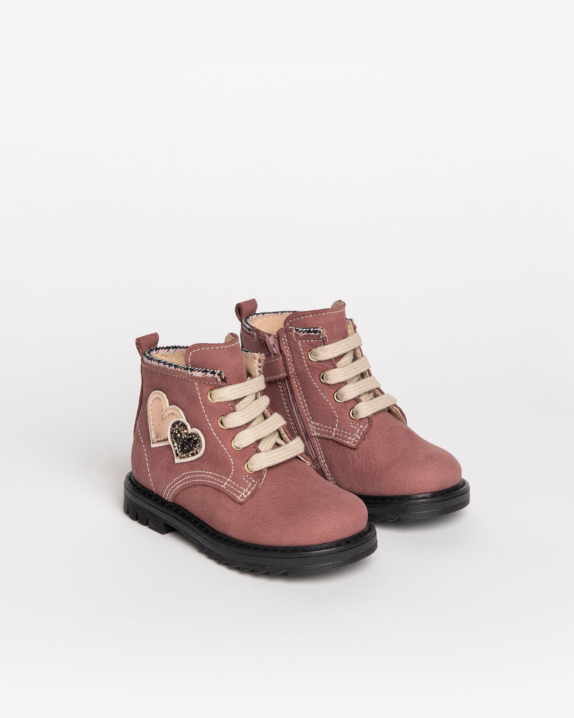 Bébé Fille Bottines en Cuir