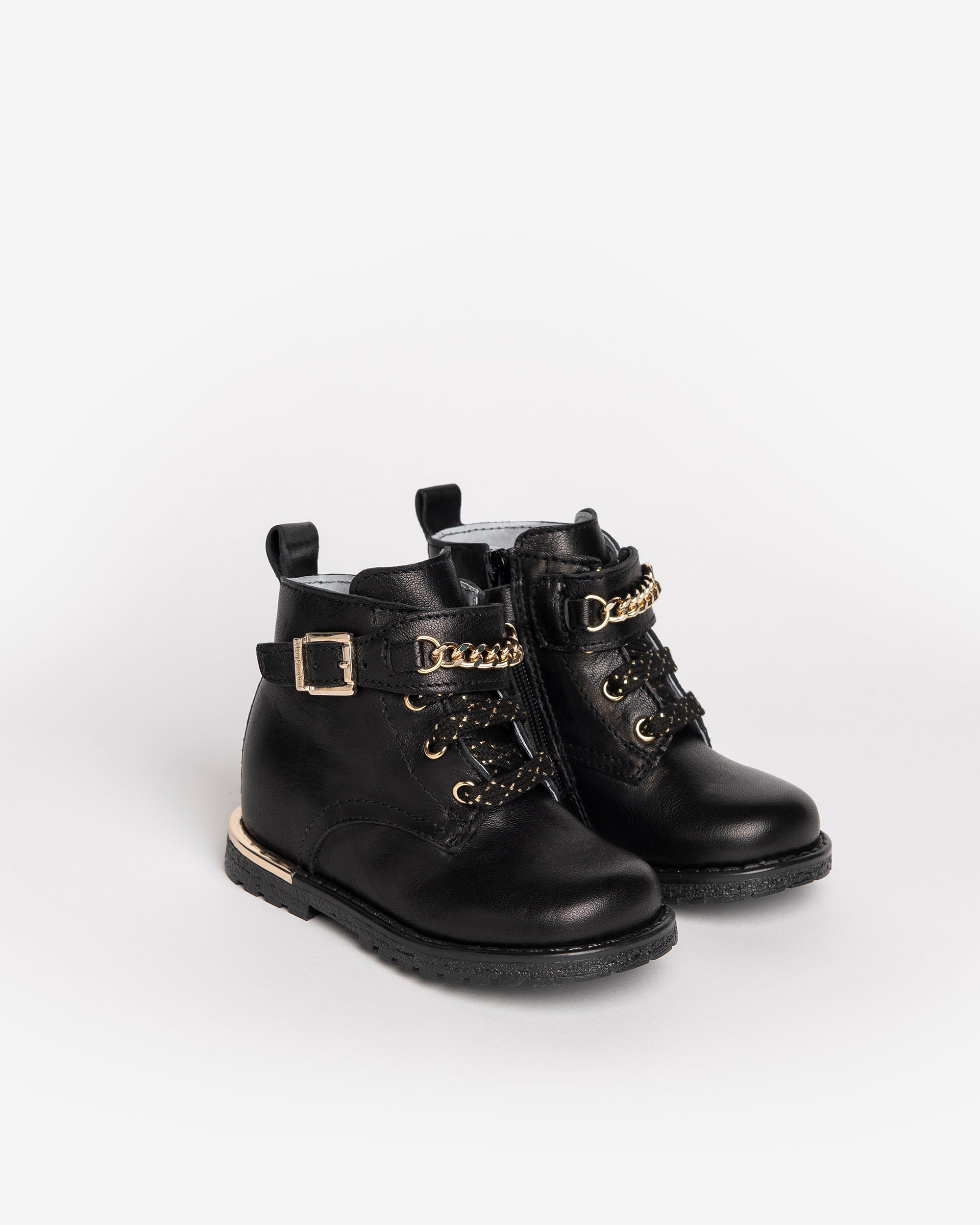 Bébé Fille Bottines en Cuir