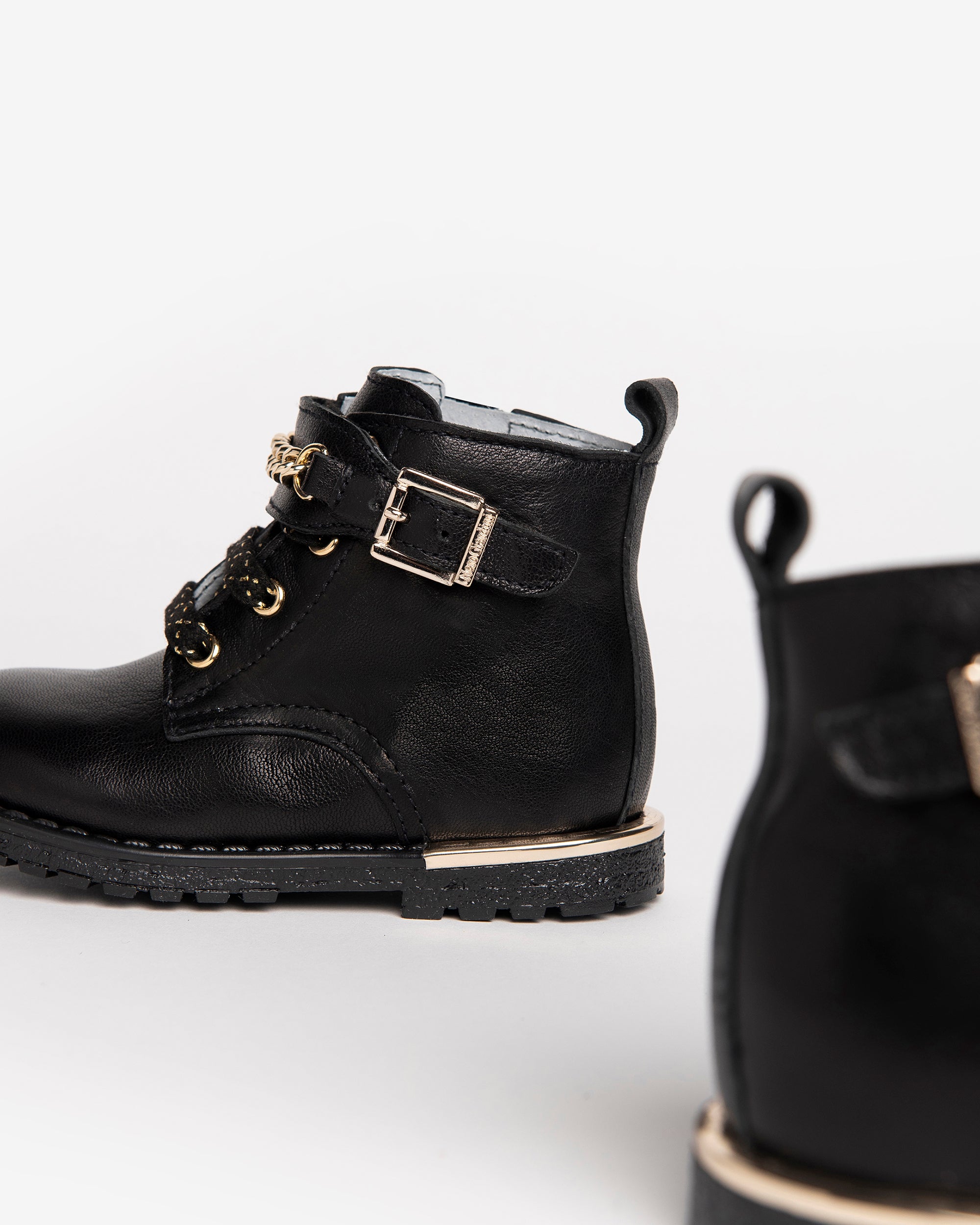 Bébé Fille Bottines en Cuir