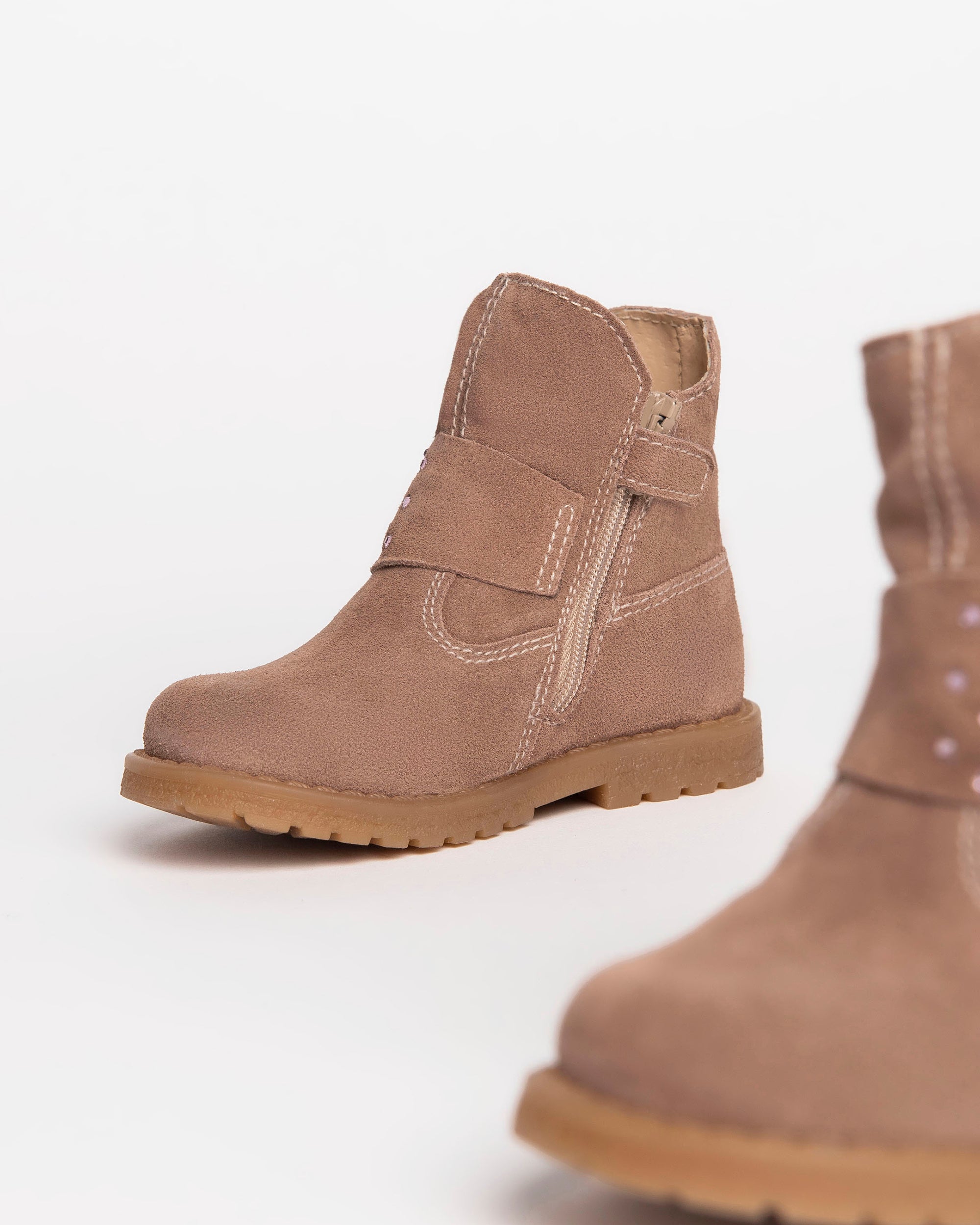 Bébé Fille Bottines en Daim