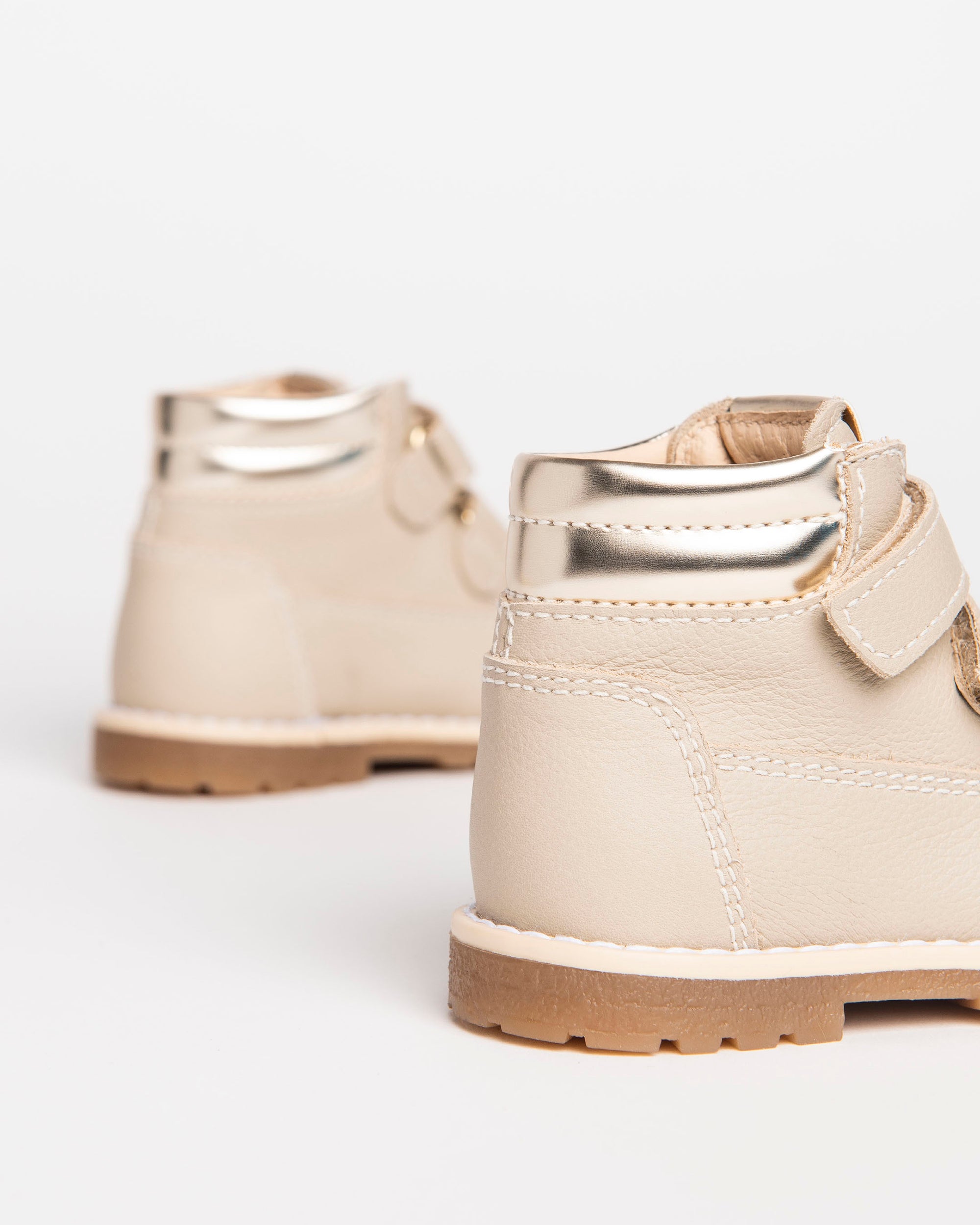 Bébé Fille Bottines en Cuir
