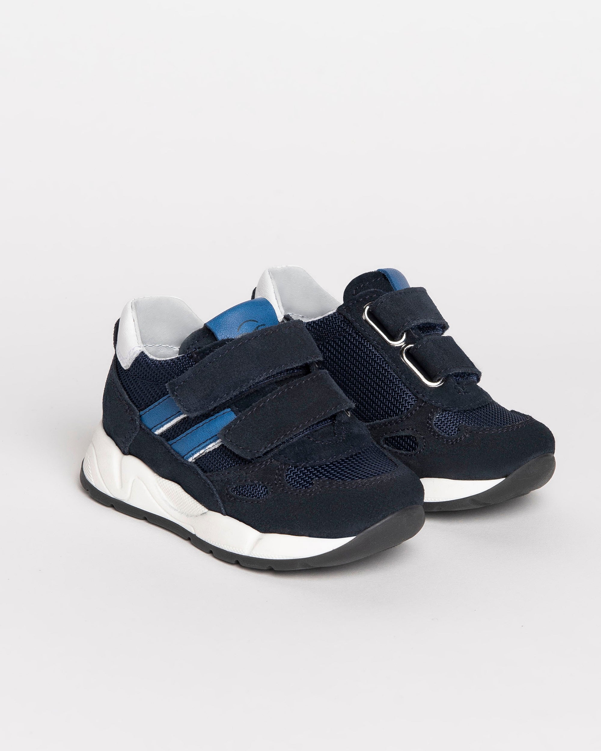 Bébé Garçon Sneakers en Daim et Cuir