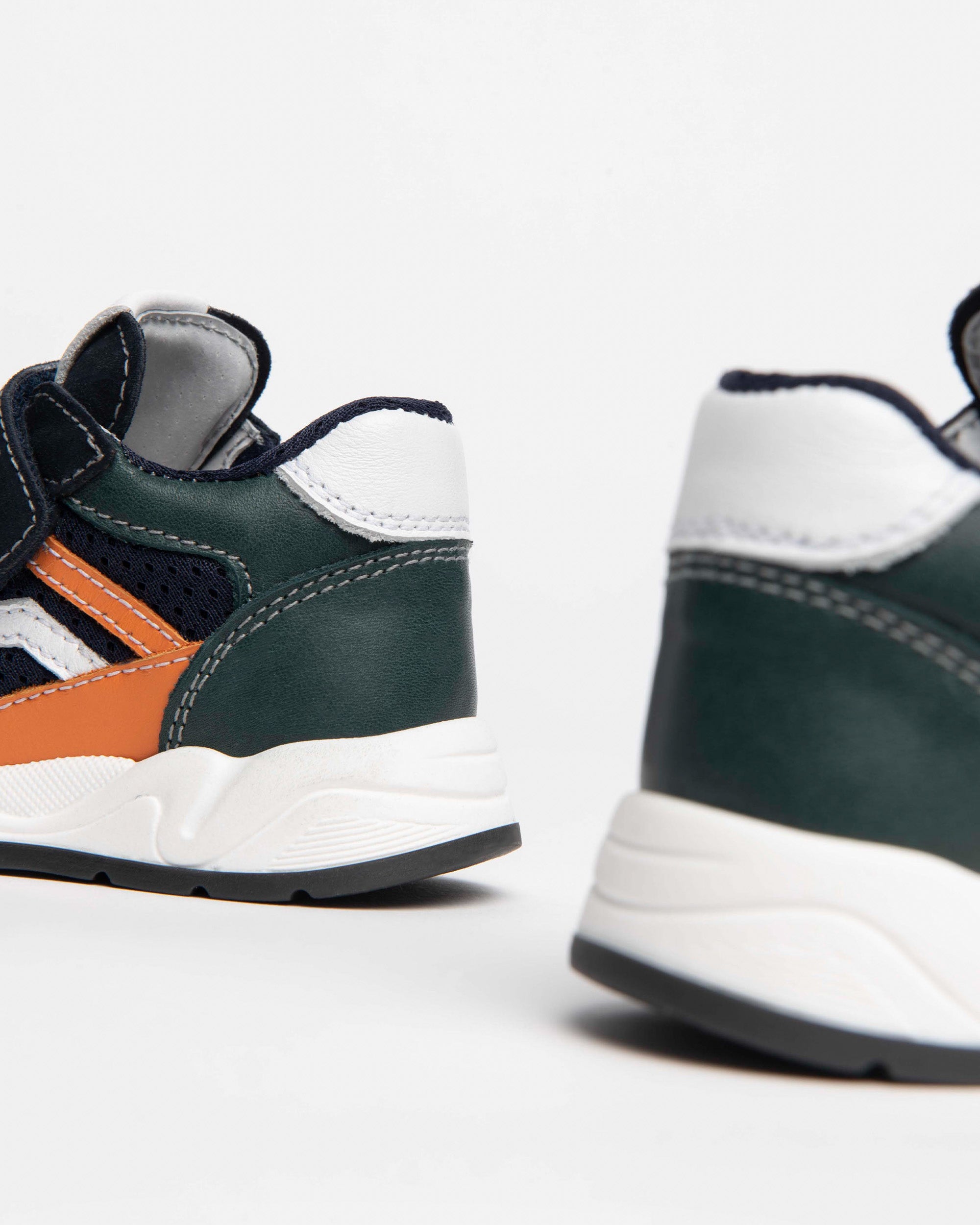 Bébé Garçon Sneakers en Daim et Cuir