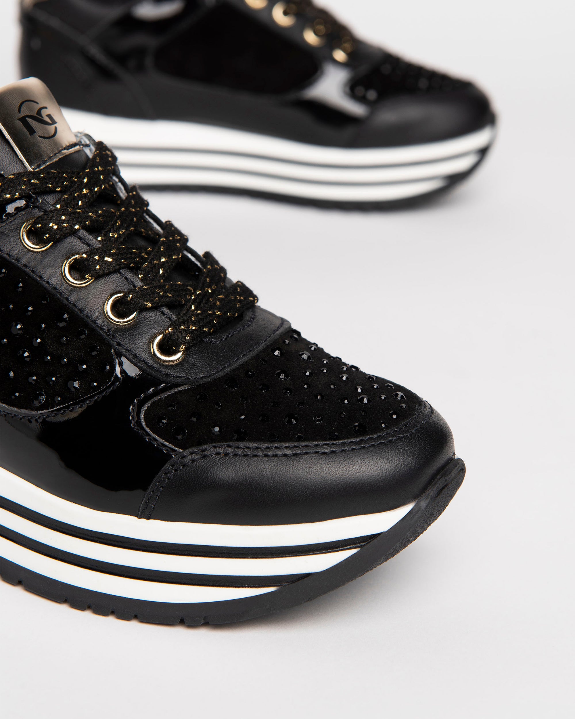 Teen Girls’ Leren en Suède Sneakers