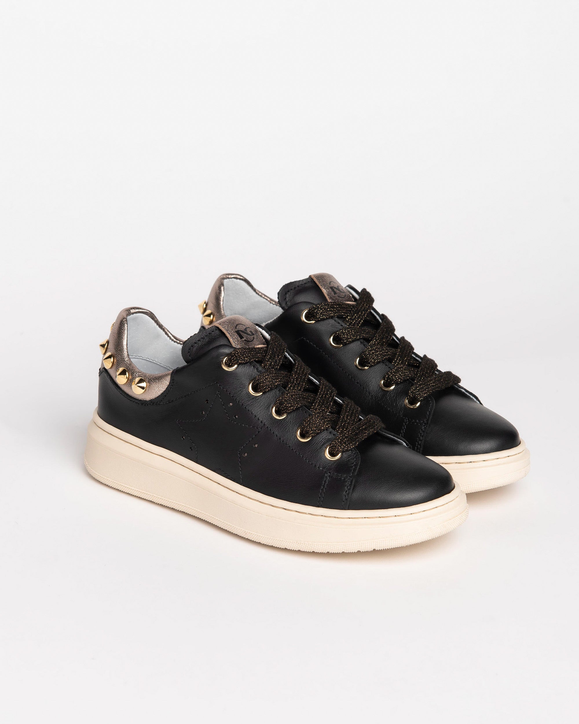 Sneakers Teen voor Tienermeisje in Leder
