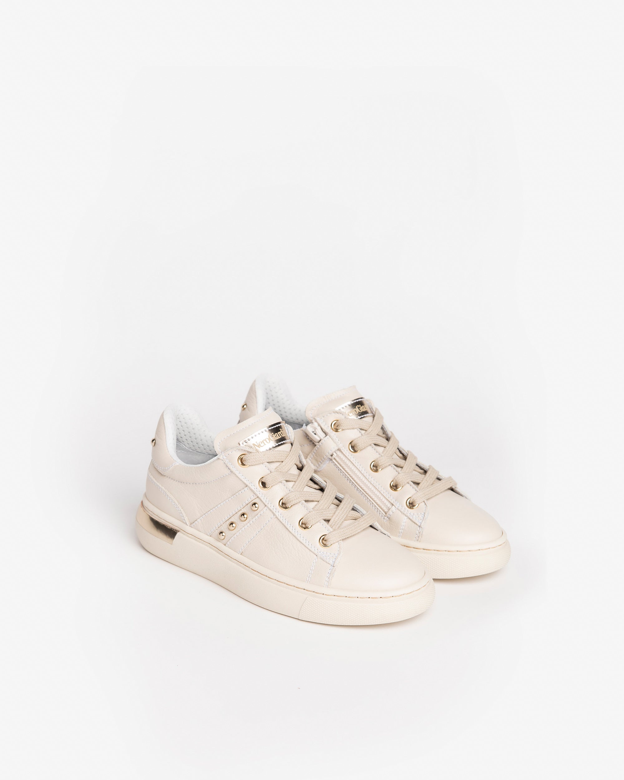 Sneakers Teen voor Tienermeisje in Leder