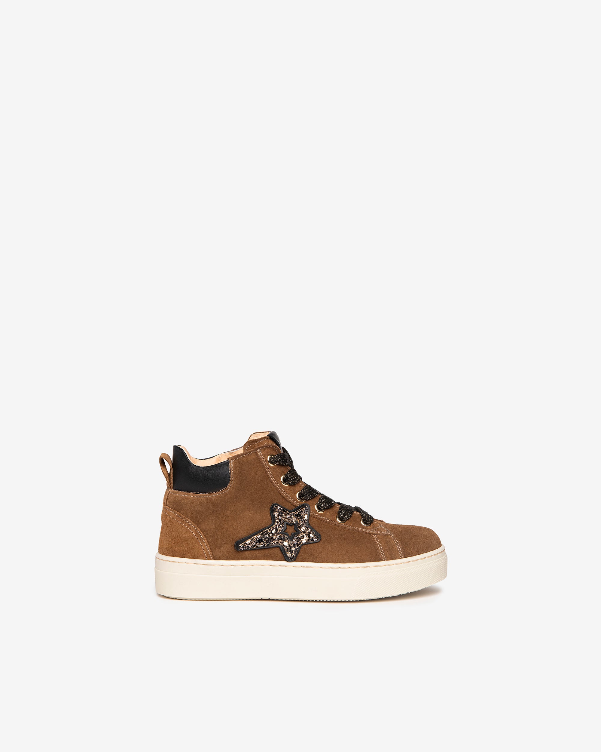 Sneakers Teen voor Tienermeisje in Suède en Leder