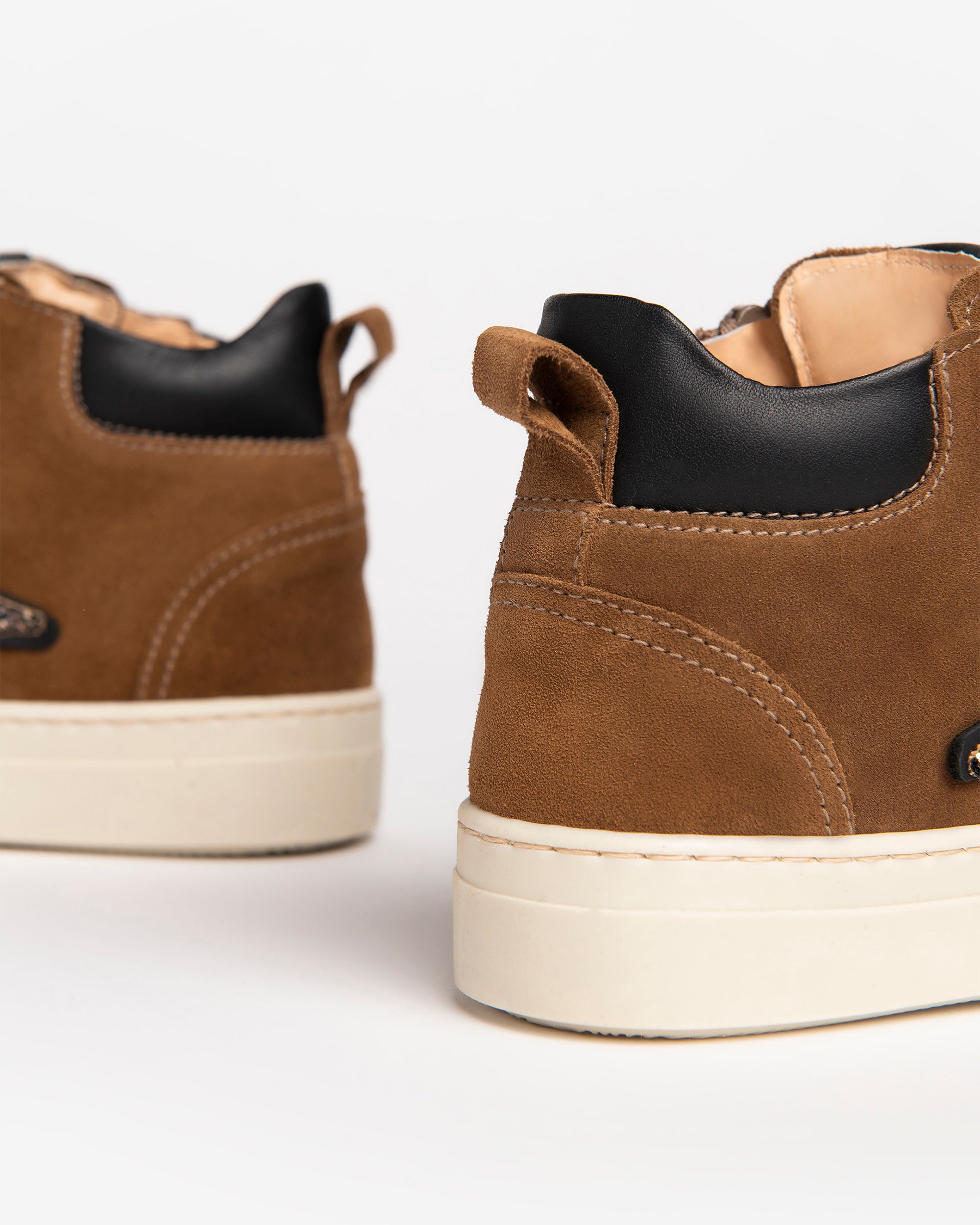 Sneakers Teen voor Tienermeisje in Suède en Leder