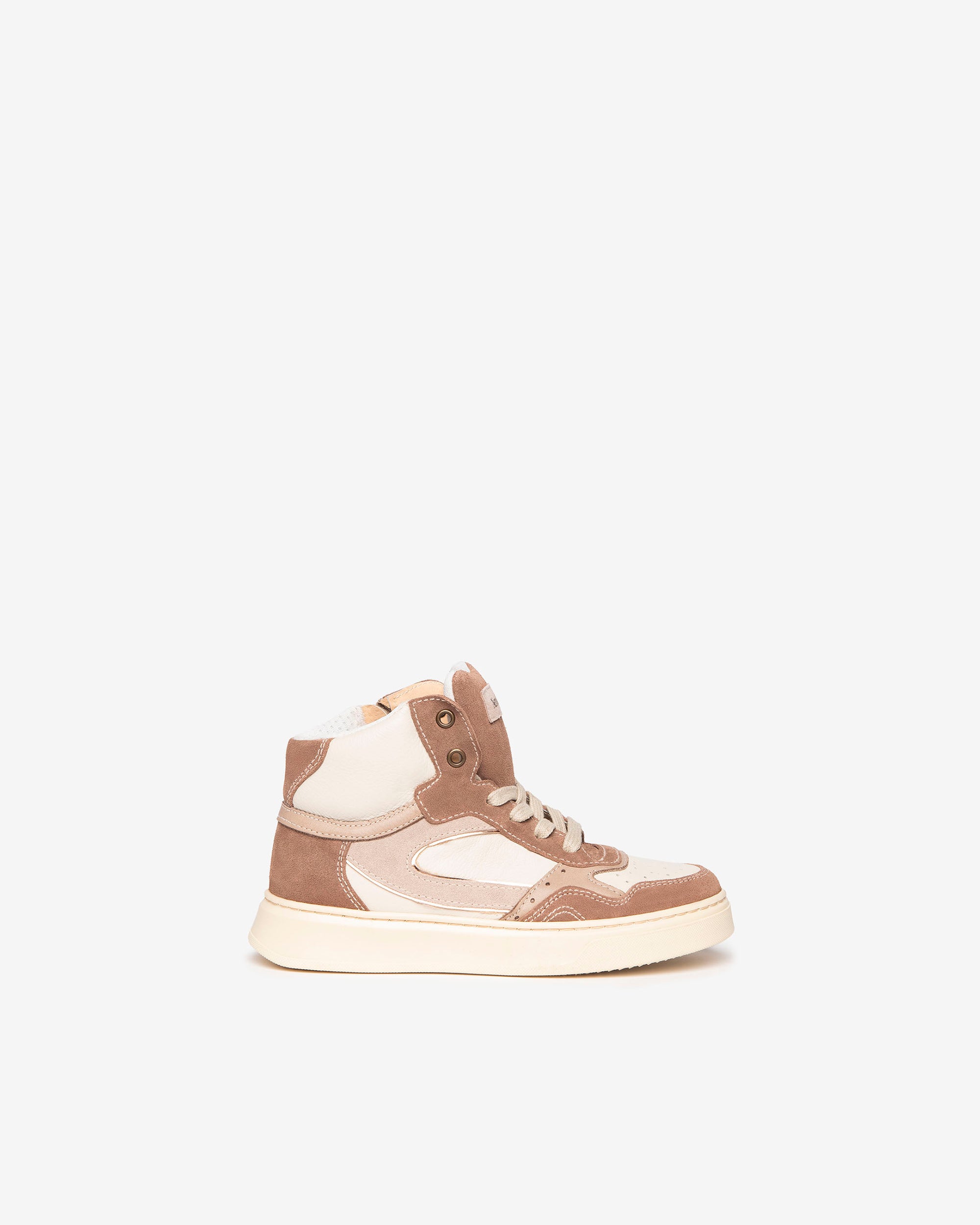 Sneakers Teen voor Tienermeisje in Suède en Leder