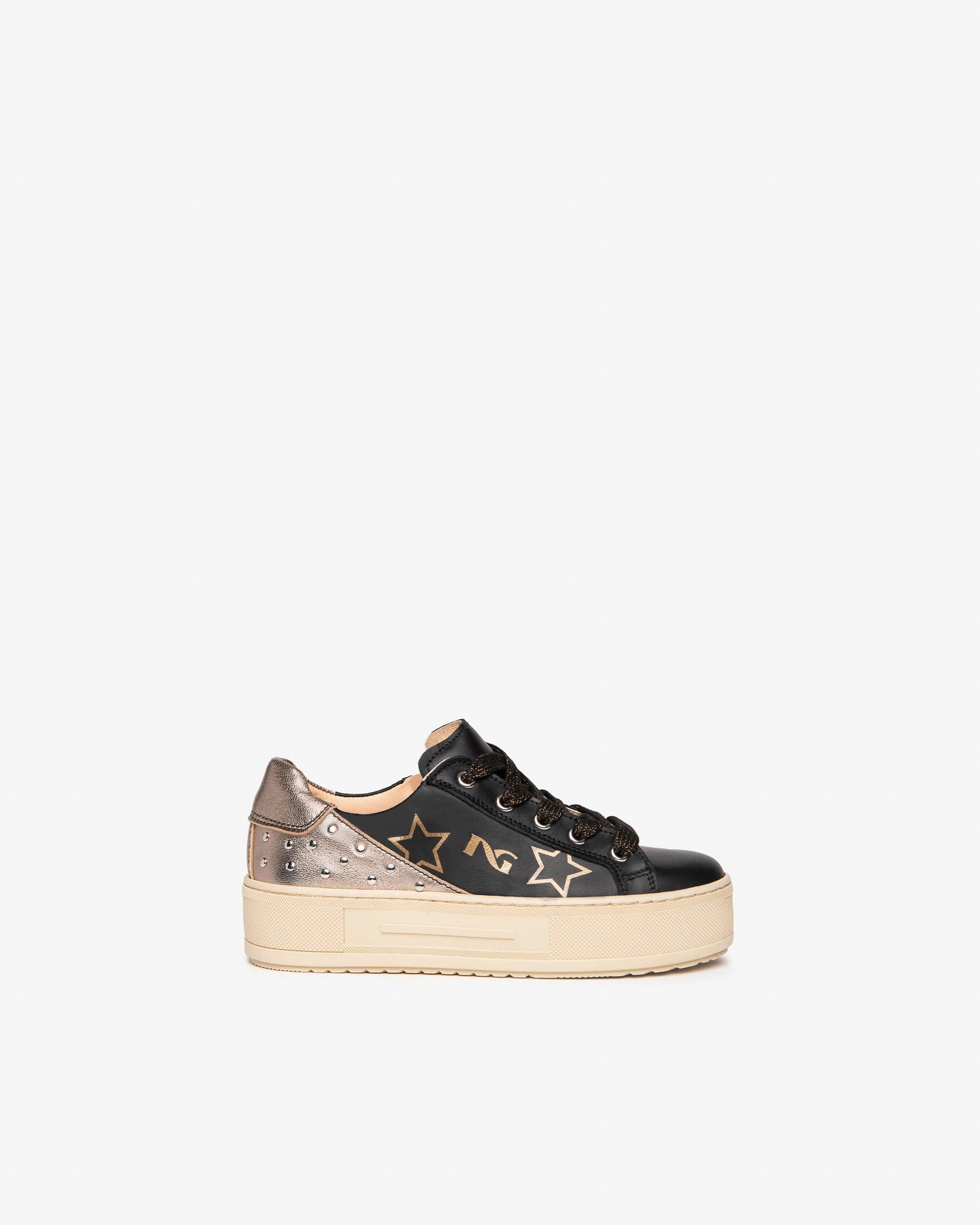 Sneakers Teen voor Tienermeisje in Leder