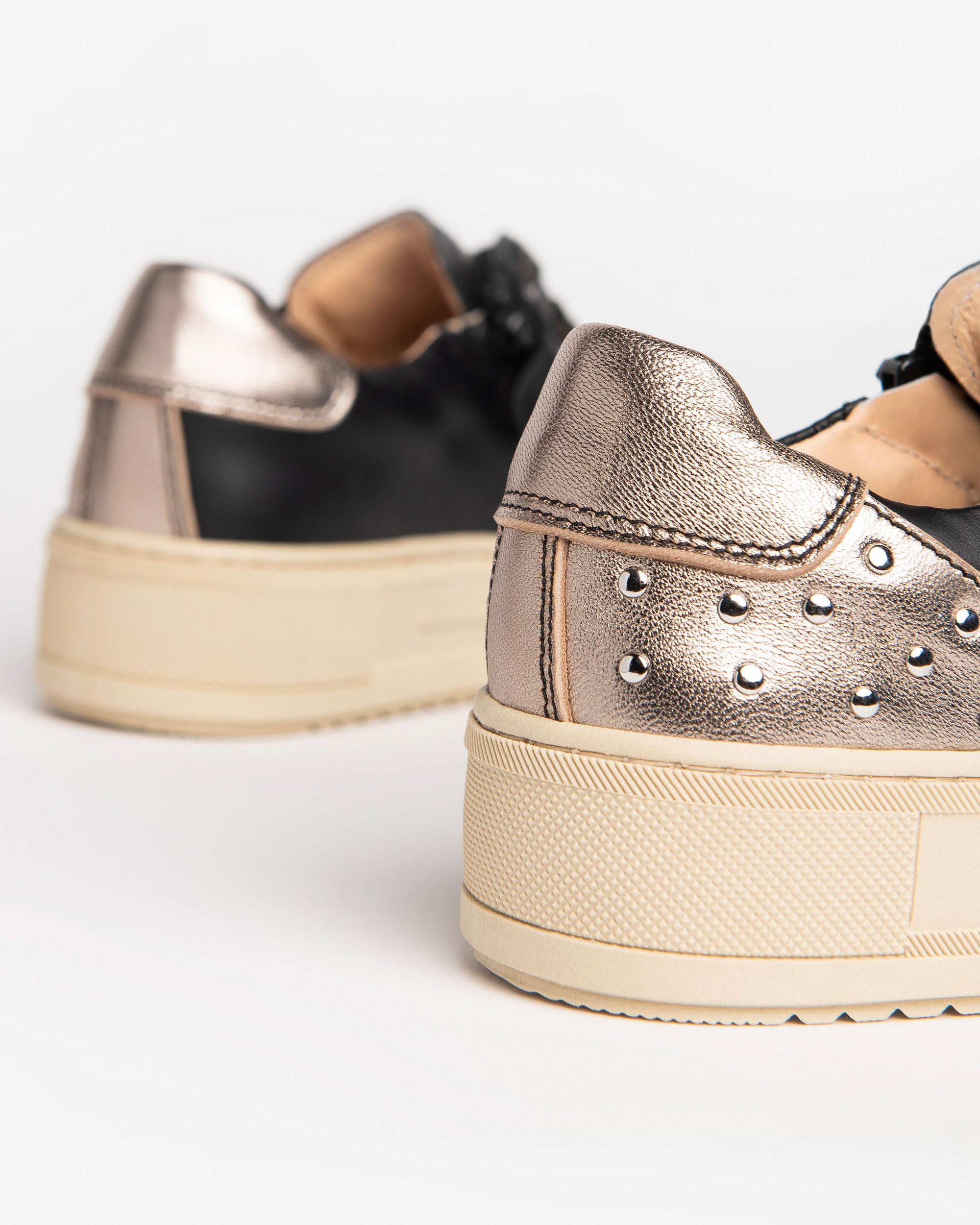 Sneakers Teen voor Tienermeisje in Leder
