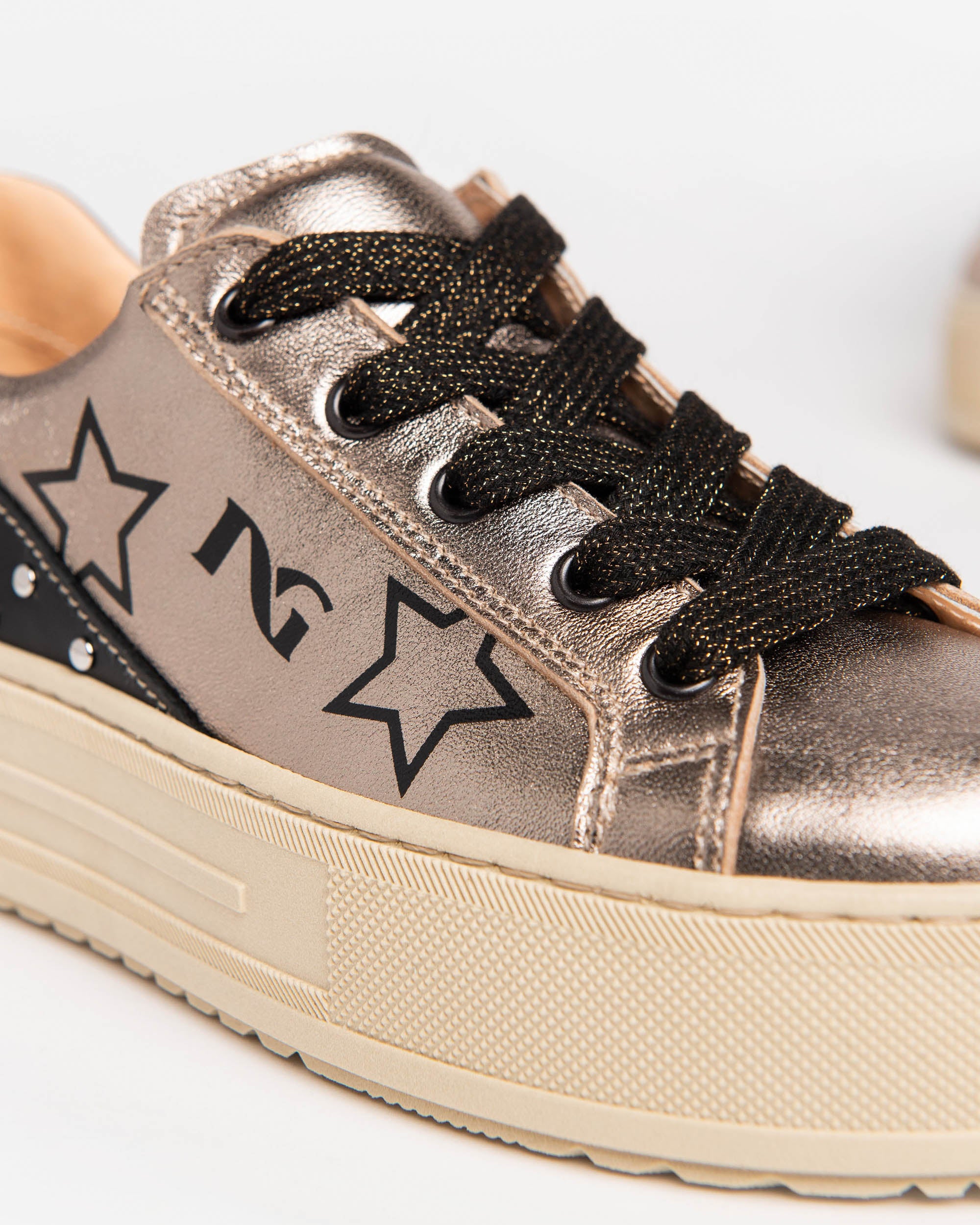 Sneakers Teen voor Tienermeisje in Leder